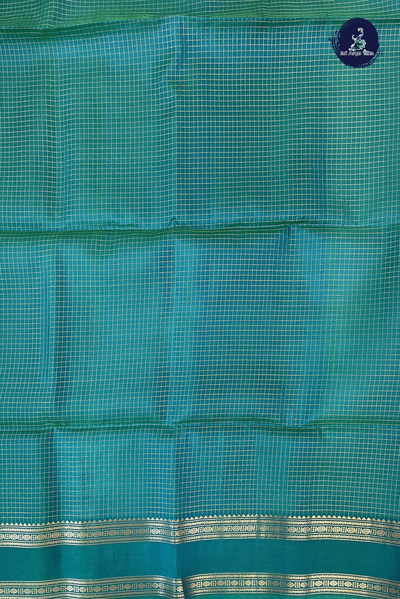 Off White Soft Silk Saree With Zari Checked Pattern