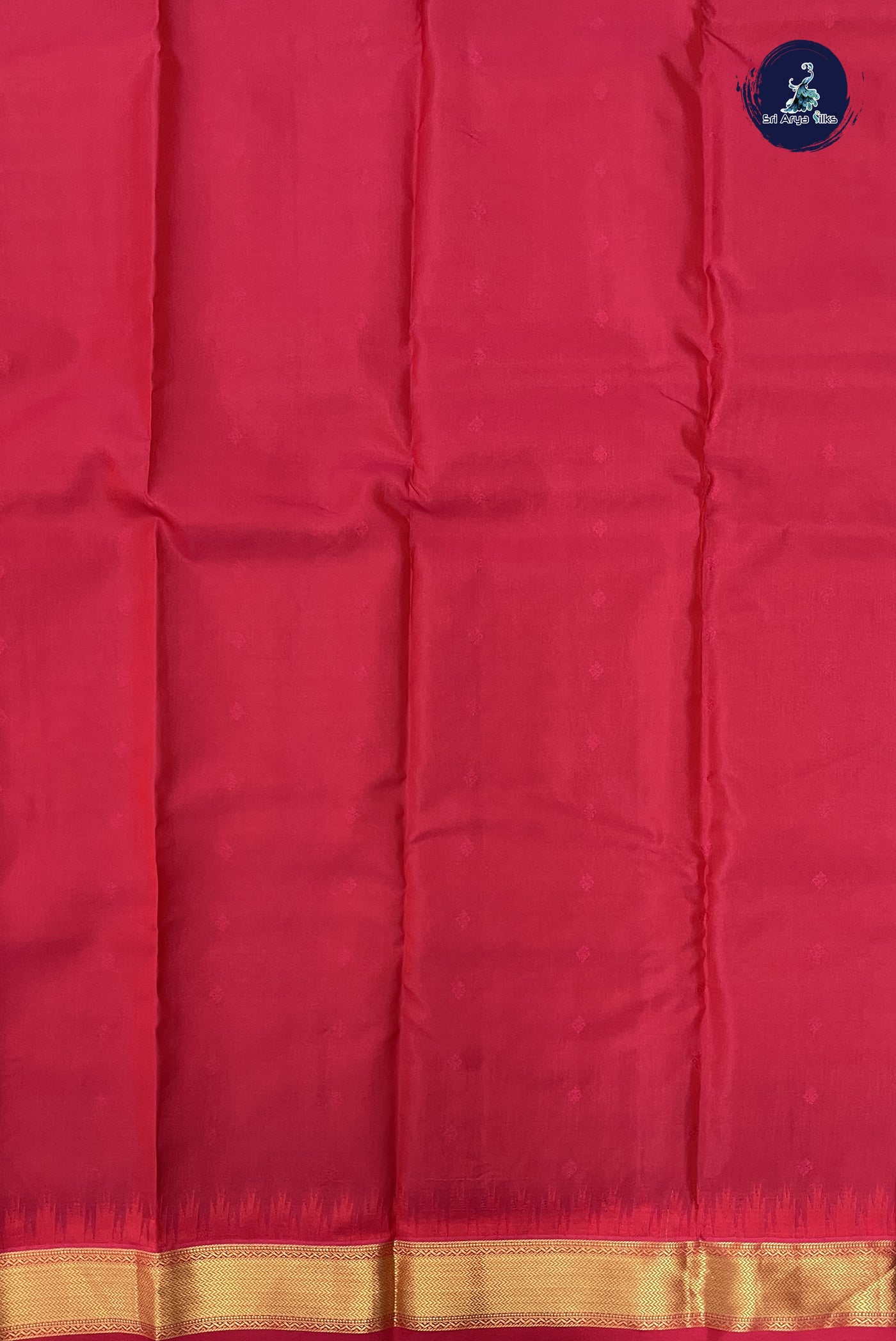 Mauve Grey Half Pure Silk Saree With Zari Buttas Pattern