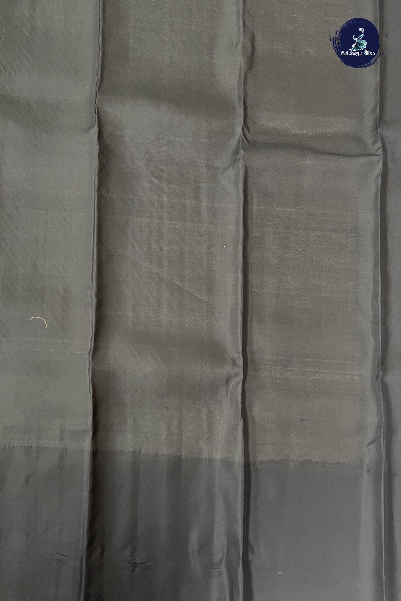 Off White Half Pure Silk Saree With Zari Checked Pattern