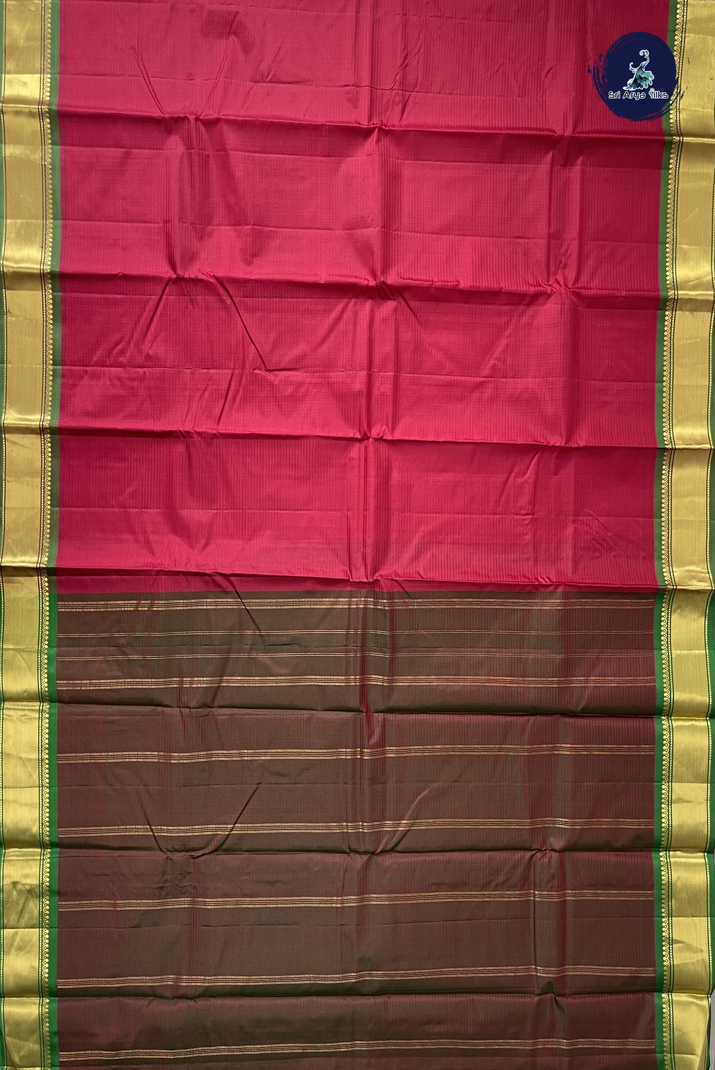 Arakku Light Weight Silk Saree With Doria Lines Pattern