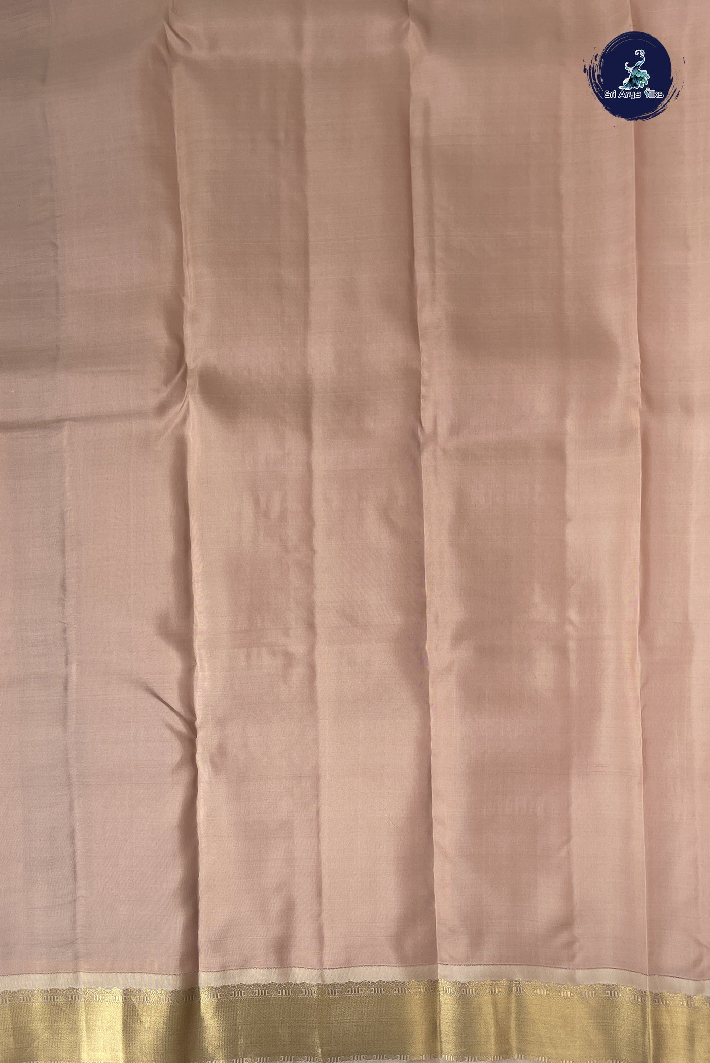 Arakku Half Pure Silk Saree With Zari Buttas Pattern