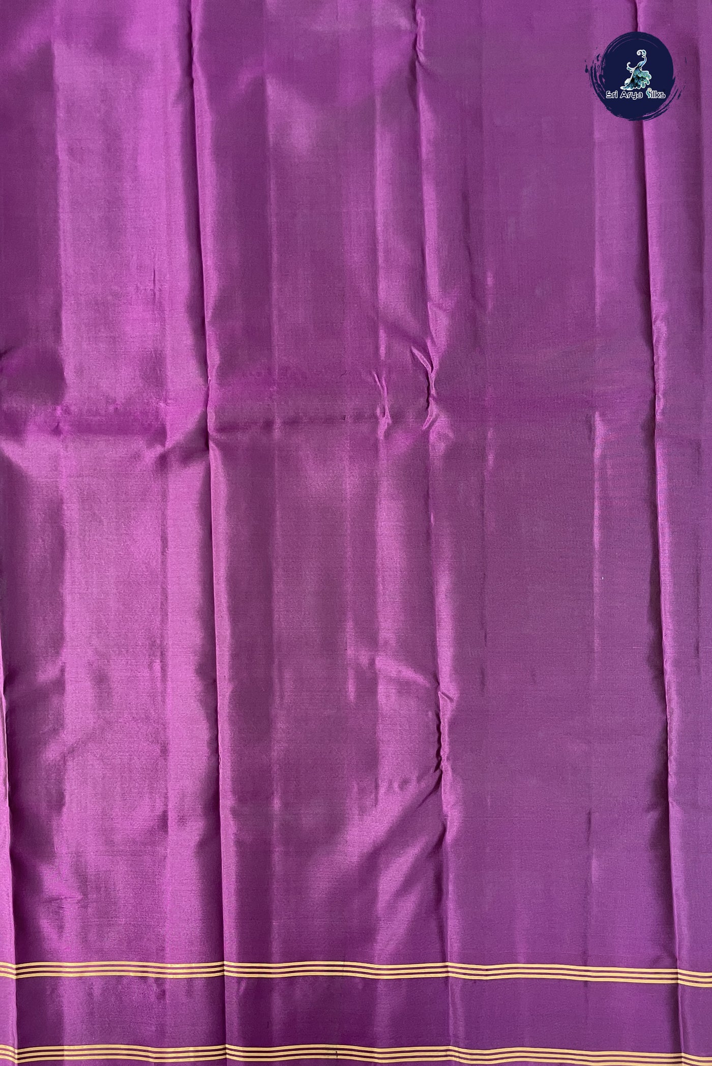 Teal Half Pure Silk Saree With Stripes Pattern