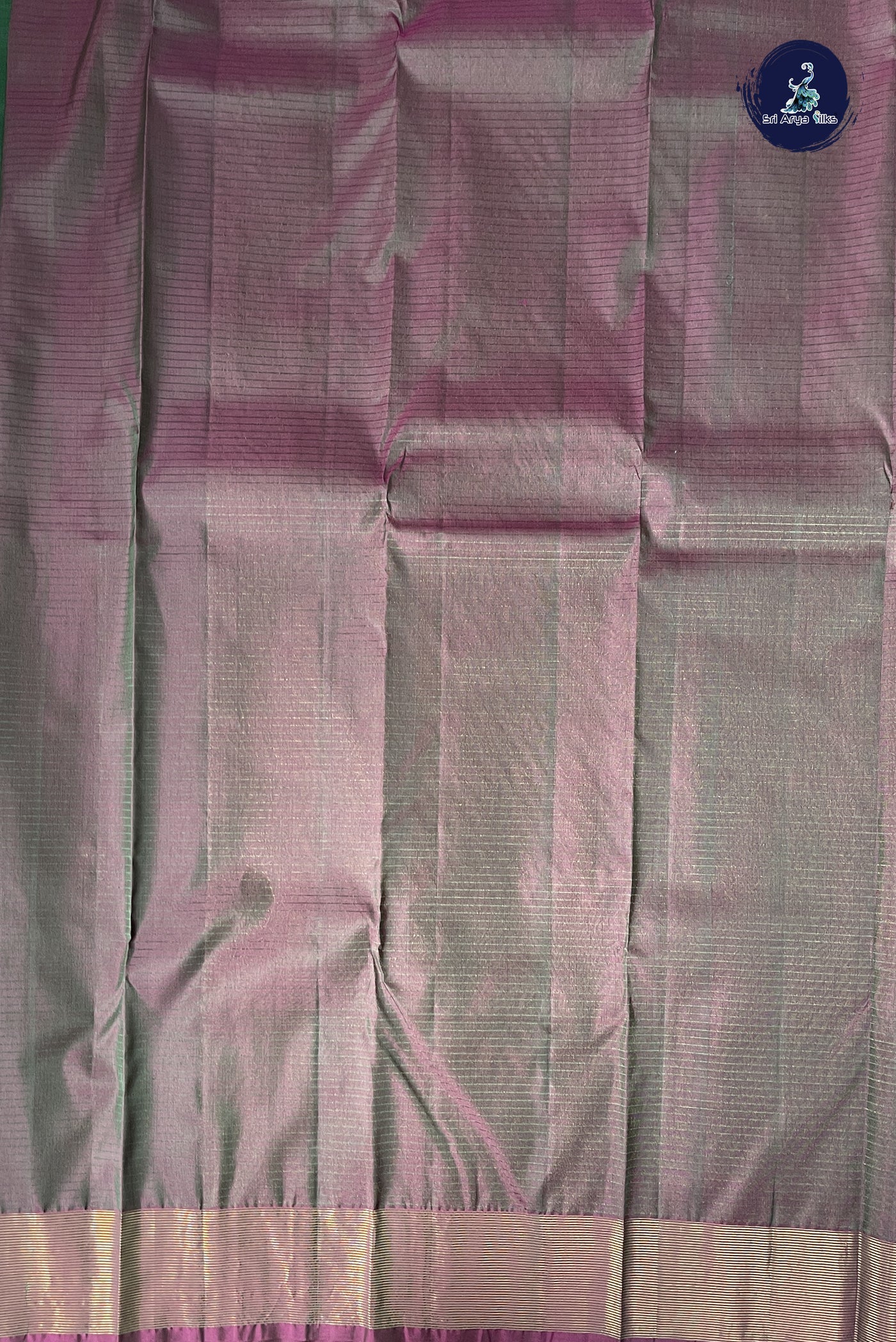 Dark Green Half Pure Silk Saree With Zari Buttas Pattern