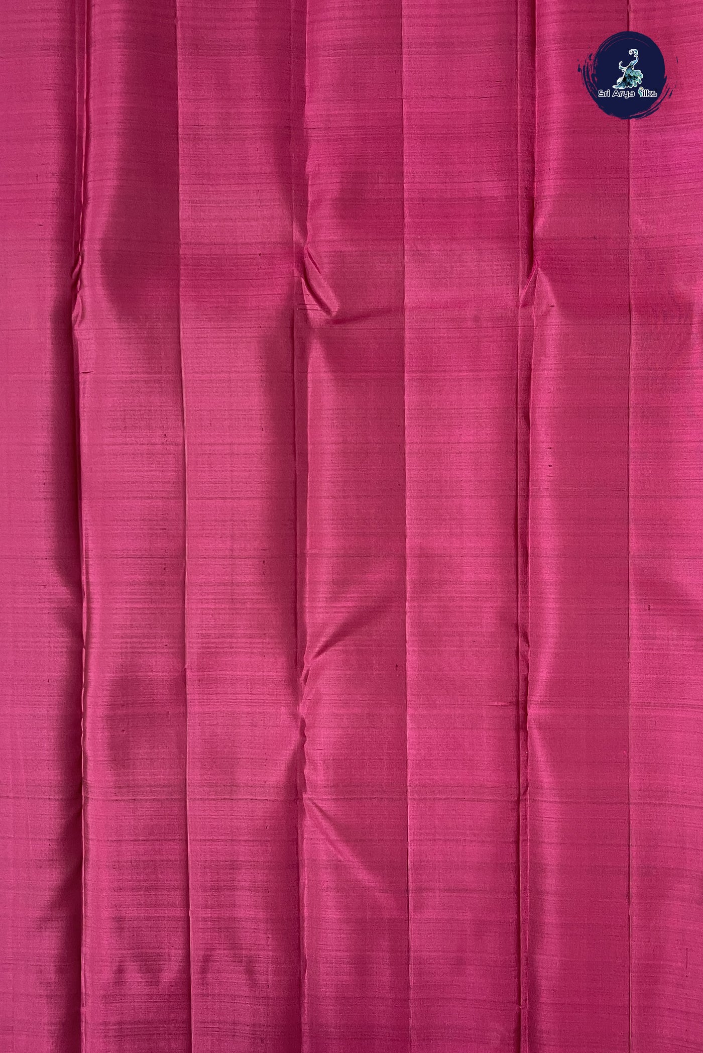 Brown Traditional Silk Saree With Stripes Pattern