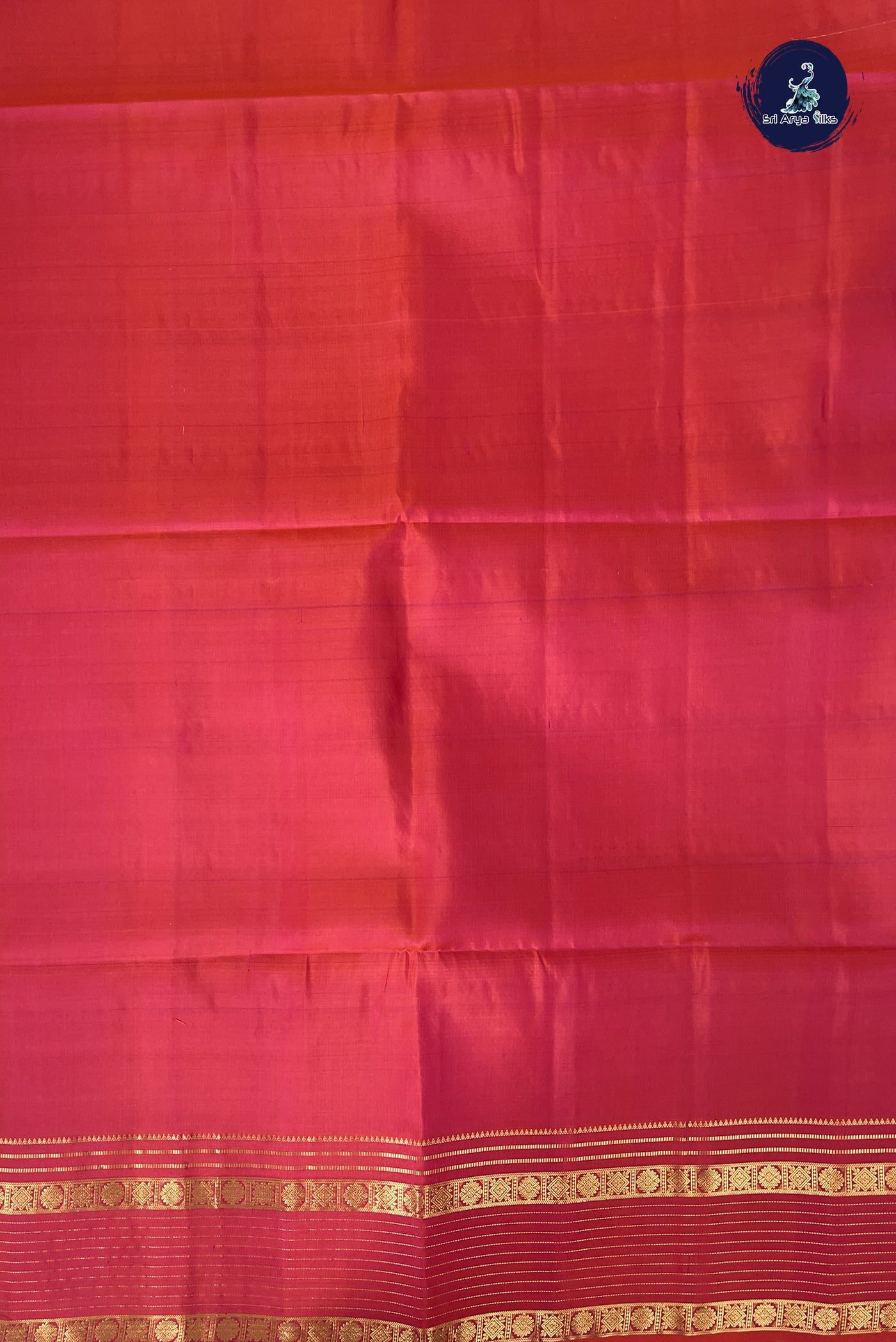Fawn Soft Silk Saree With Stripes Pattern