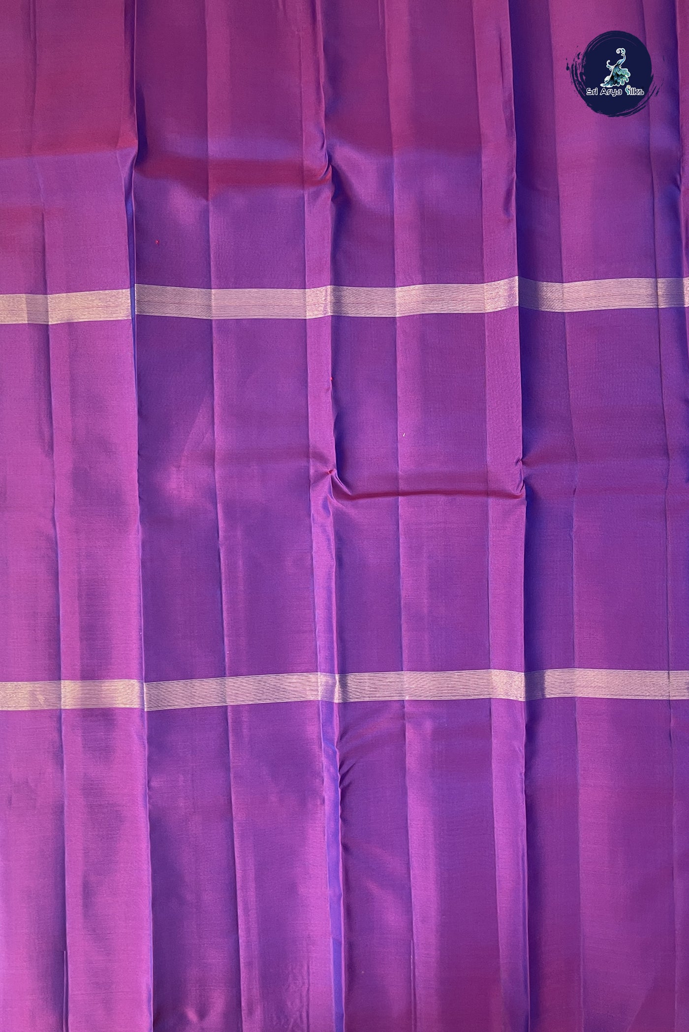 Multi Colour Light Weight Silk Saree With Muppagam / 3 Part Pattern