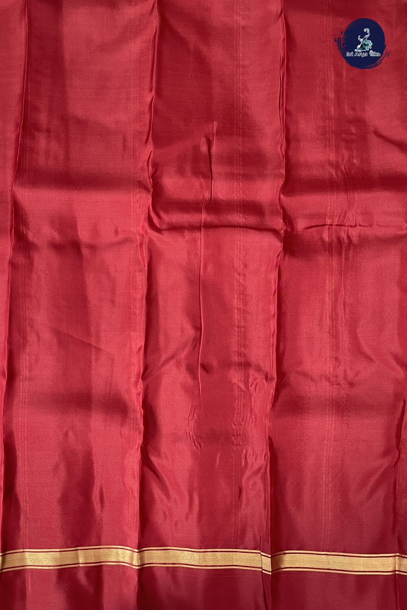 Pastel Shade Light Weight Silk Saree With Plain Pattern