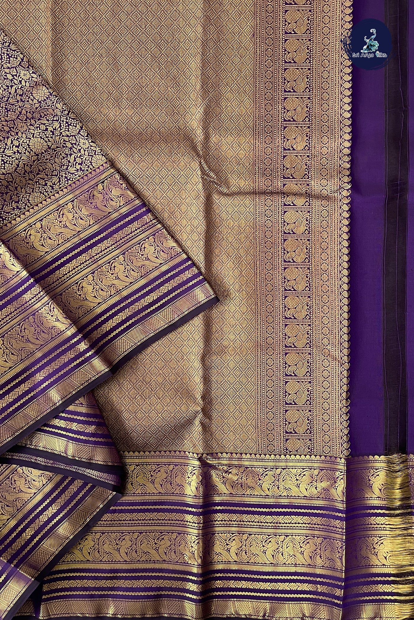 Jamun Traditional Silk Saree With Jacquard Pattern
