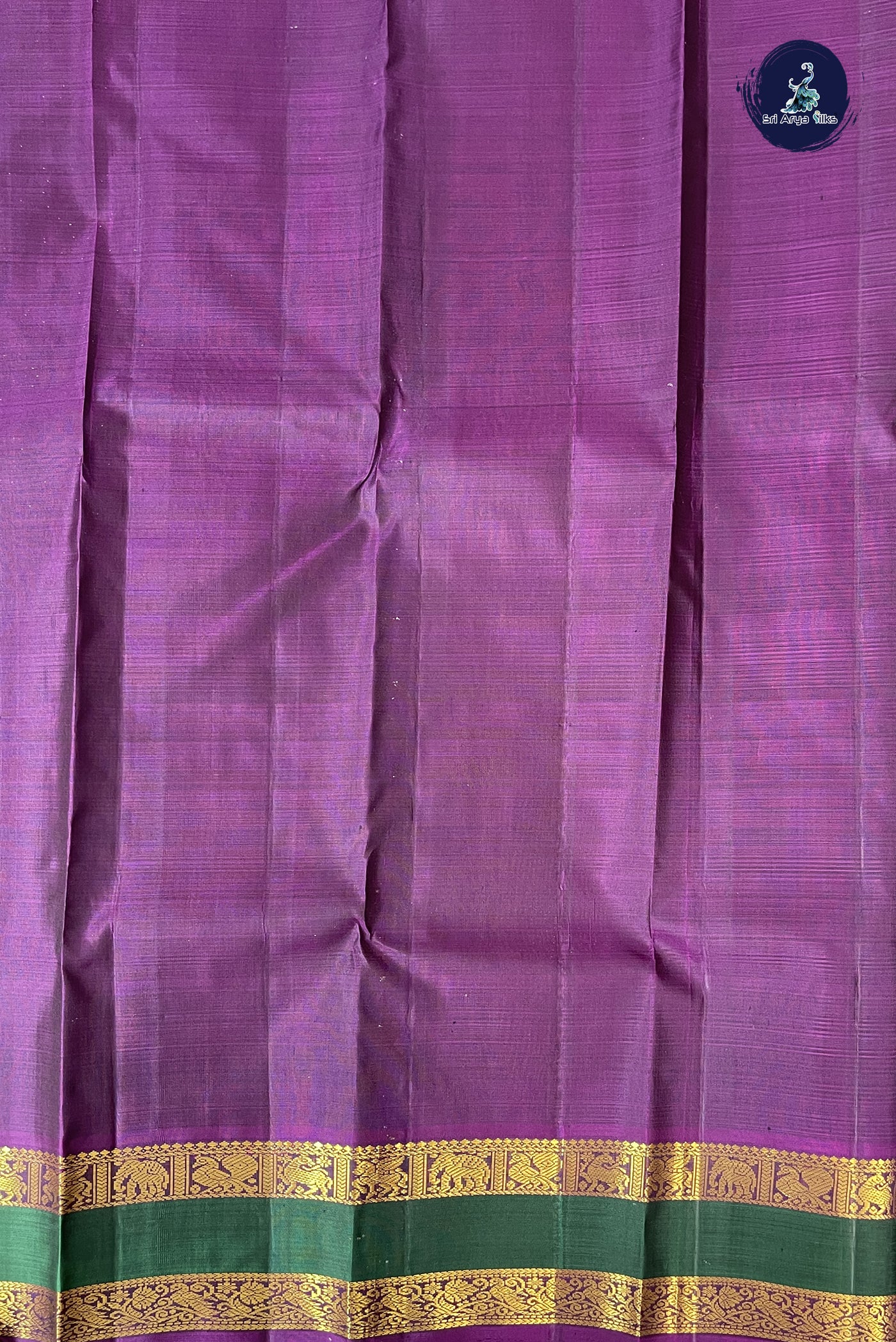 Multi Colour Traditional Silk Saree With Stripes Pattern