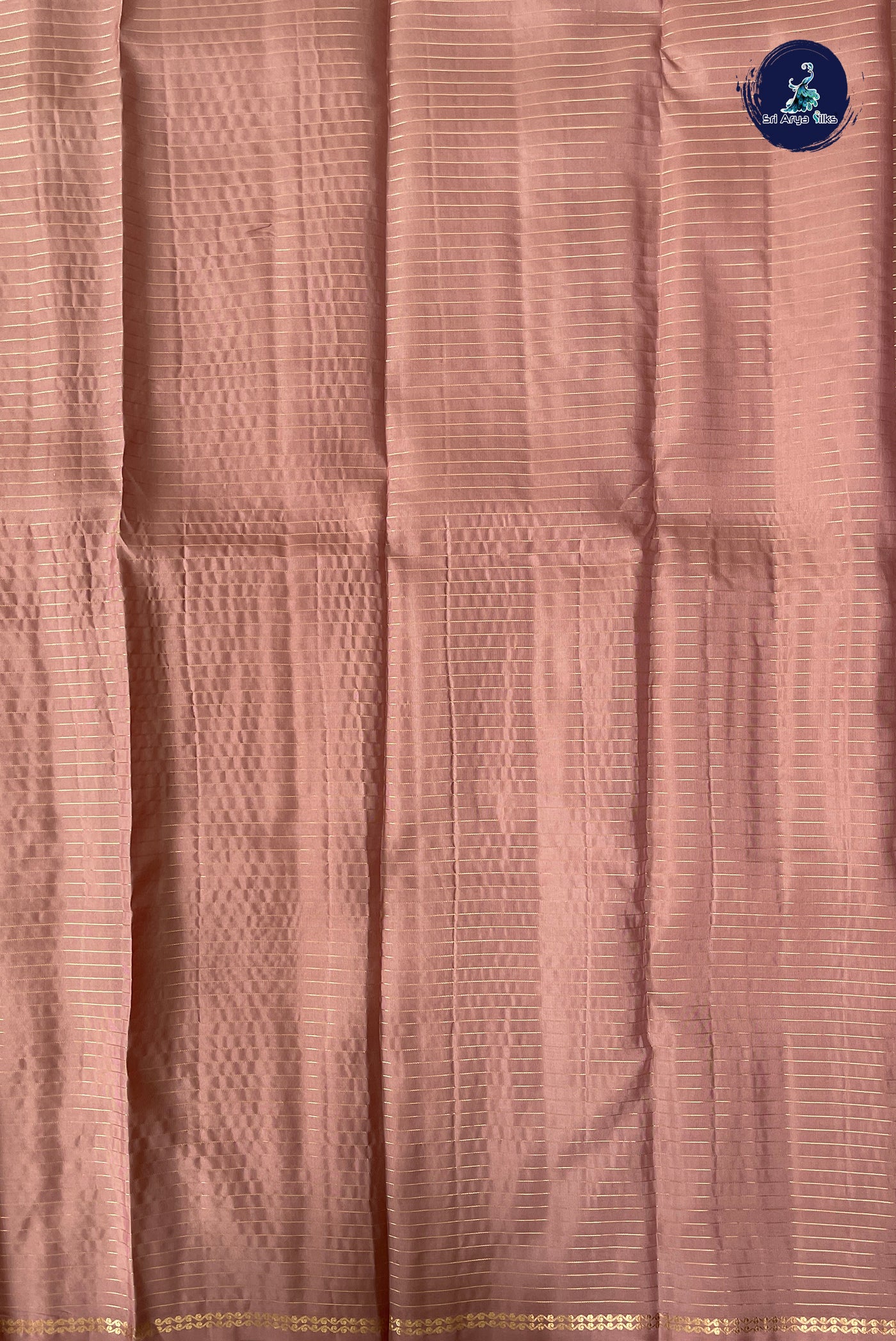 Elaichi Green Half Pure Silk Saree With Zari Checked Pattern