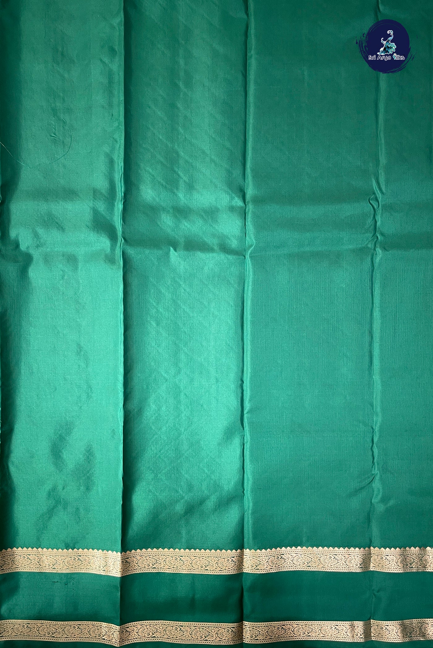 Dual Tone Grey Half Pure Silk Saree With Zari Buttas Pattern