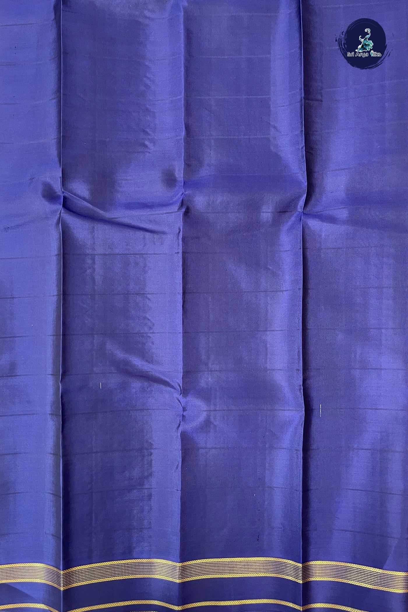 Mauve Traditional Silk Saree With Checked Pattern