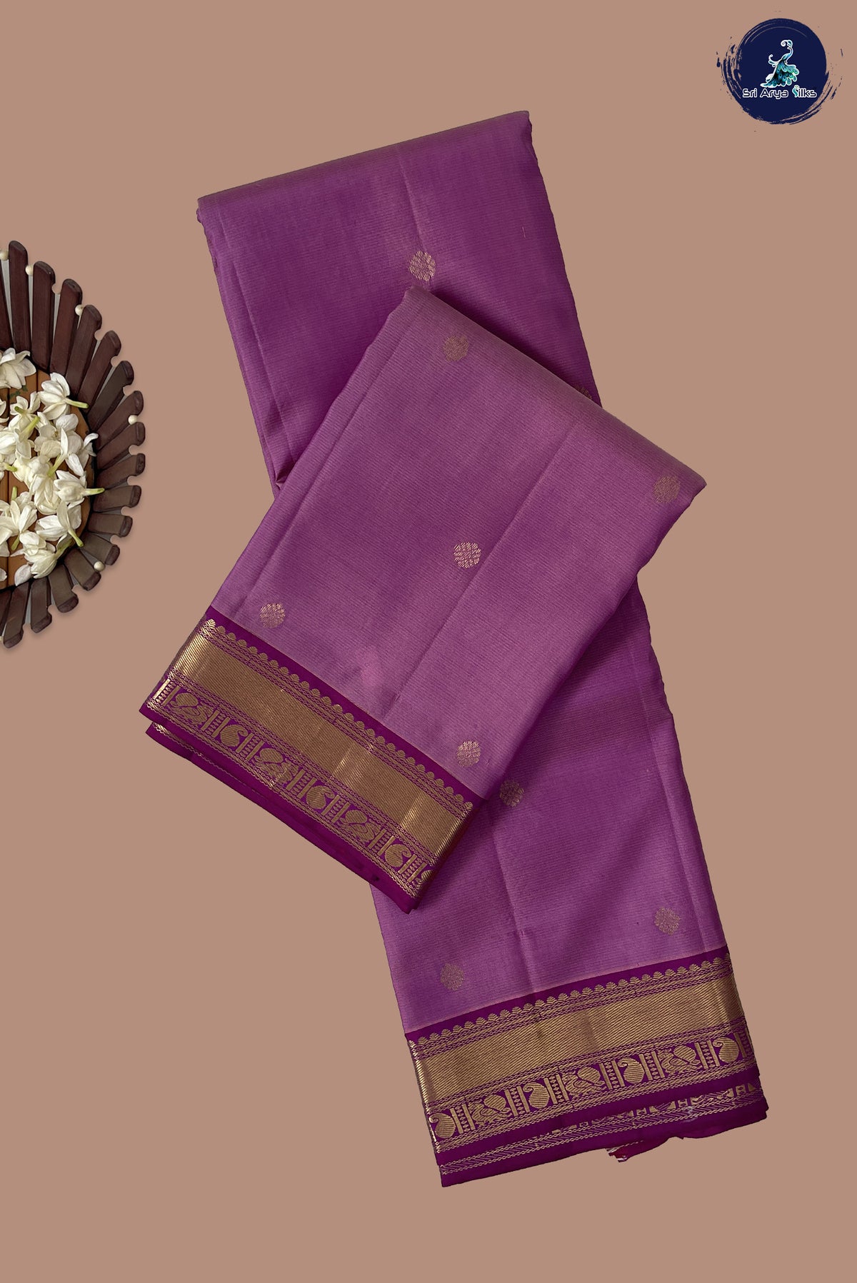 Pink Traditional Silk Saree With Zari Buttas Pattern