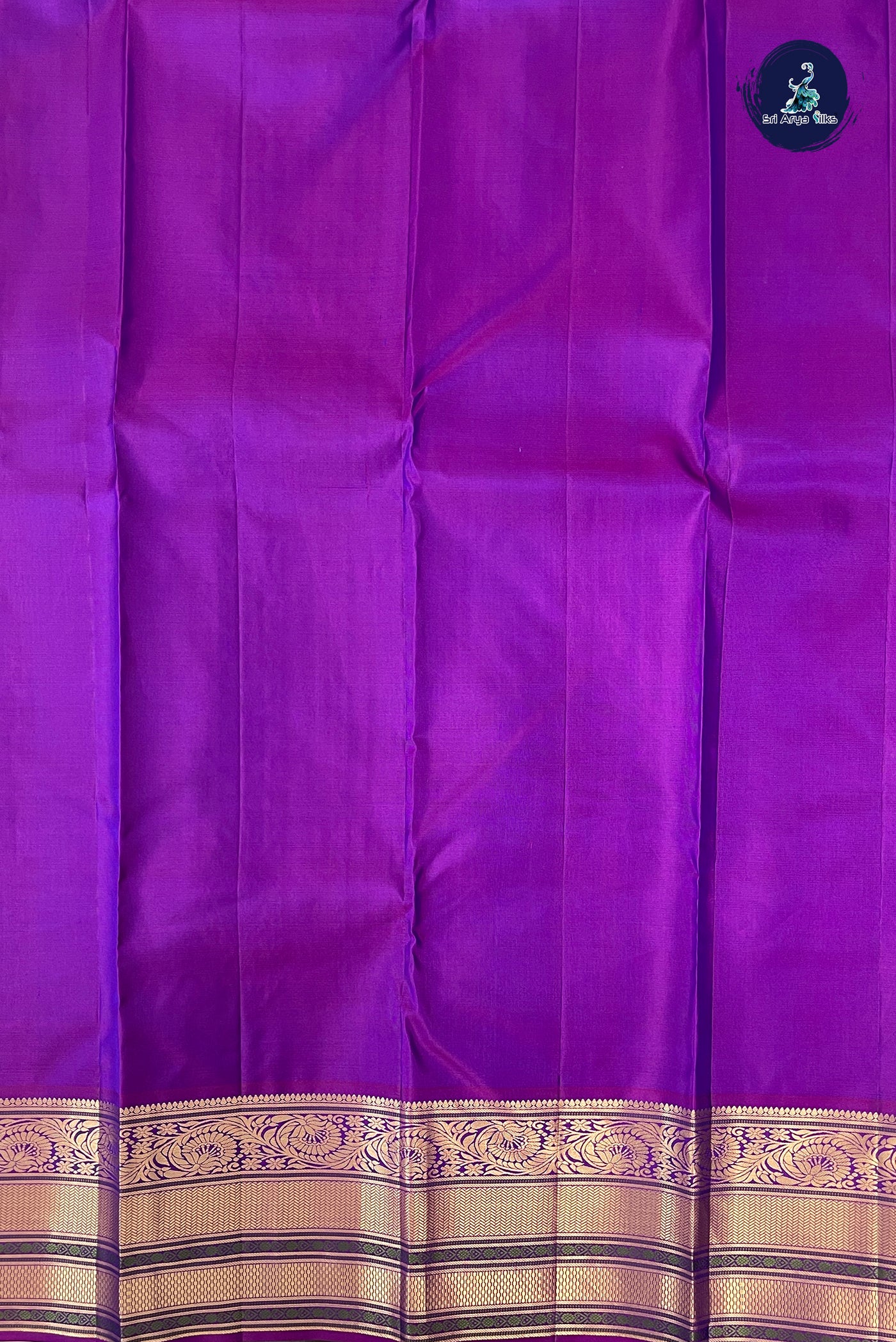 Royal Blue Traditional Silk Saree With Zari Buttas Pattern