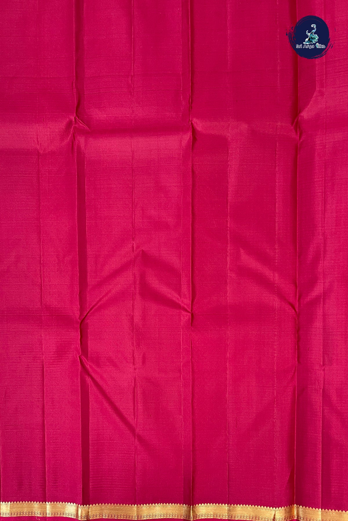 Reddish Pink Light Weight Silk Saree With Checked Pattern
