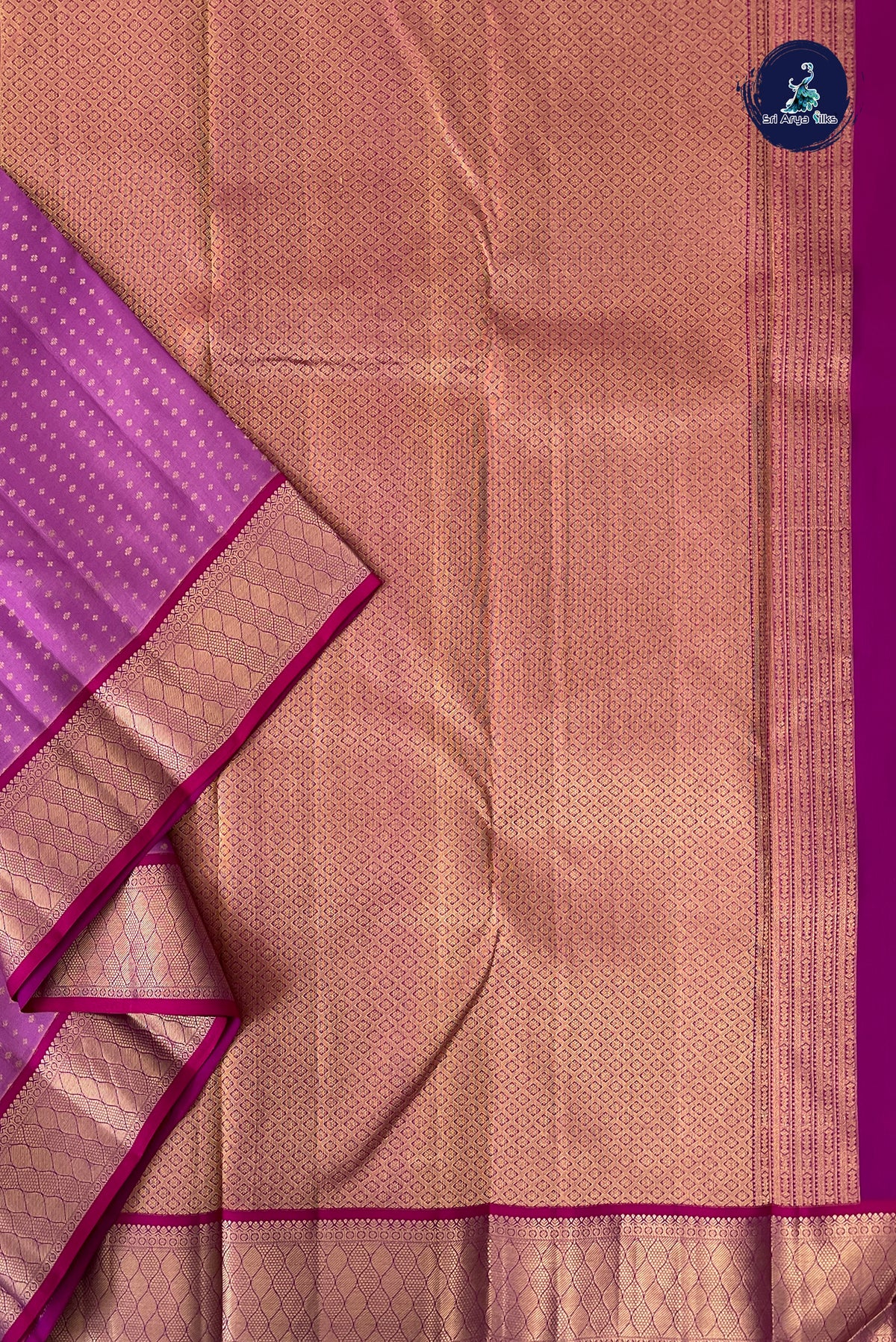 Pink Bridal Silk Saree With 1000 Butta Pattern