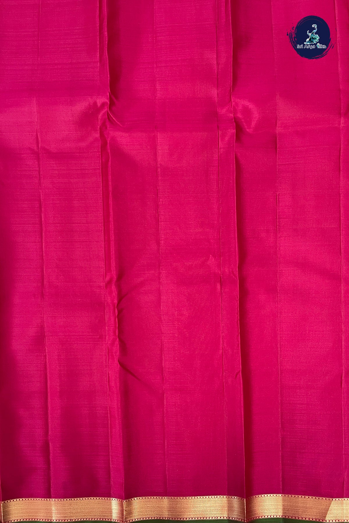 Caramel Shade Mayil Chakram Butta Silk Saree With Zari Buttas Pattern