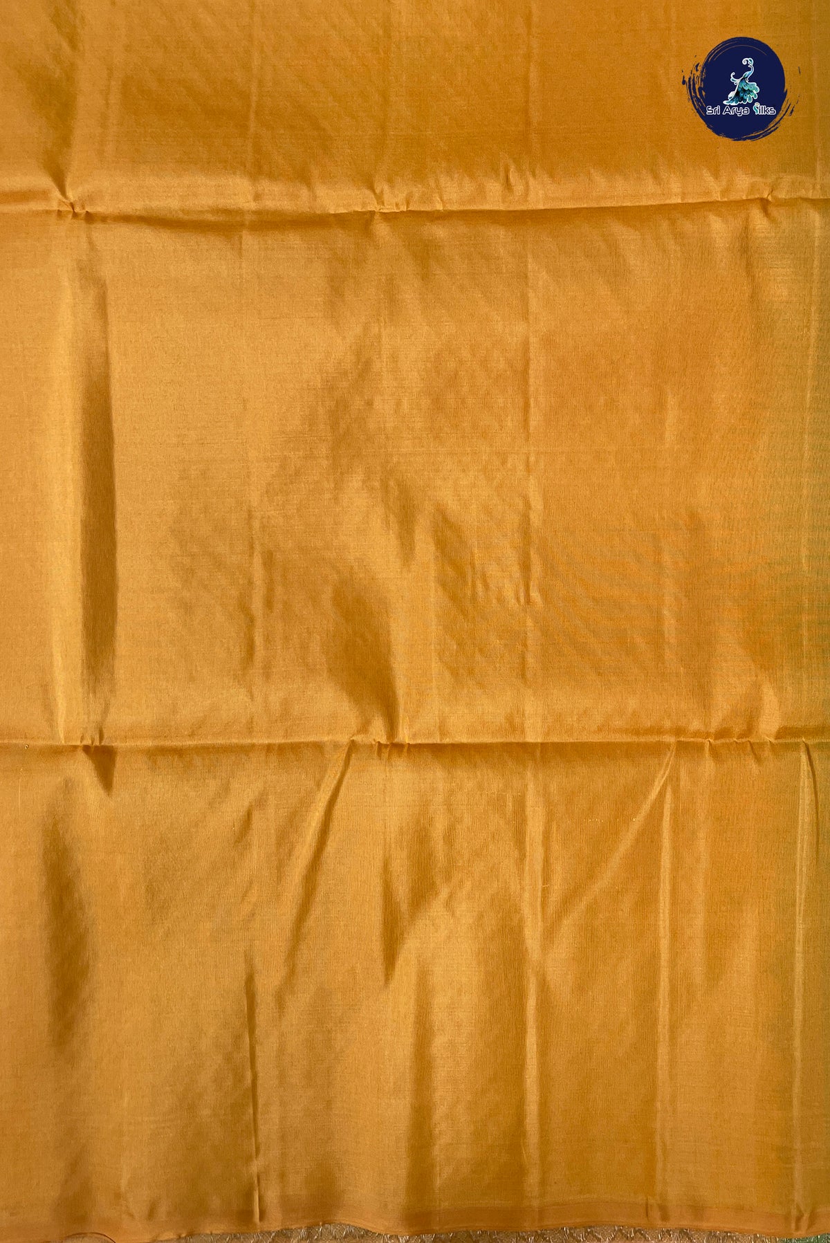 Green Half Pure Silk Saree With Stripes Pattern