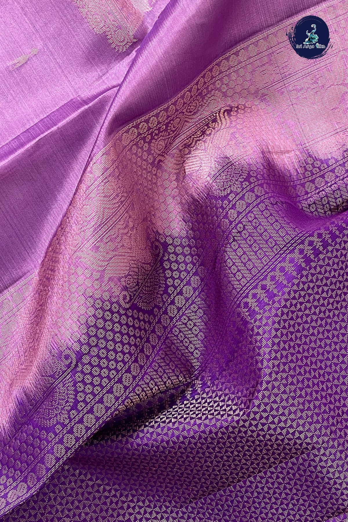 Onion Pink Half Pure Silk Saree With Zari Buttas Pattern