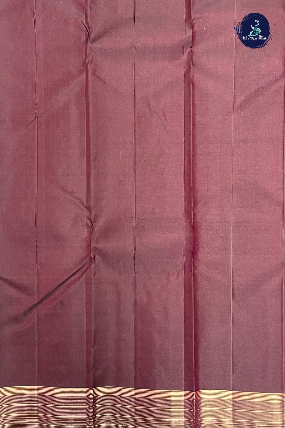 Brown Bridal Silk Saree With Zari Buttas Pattern