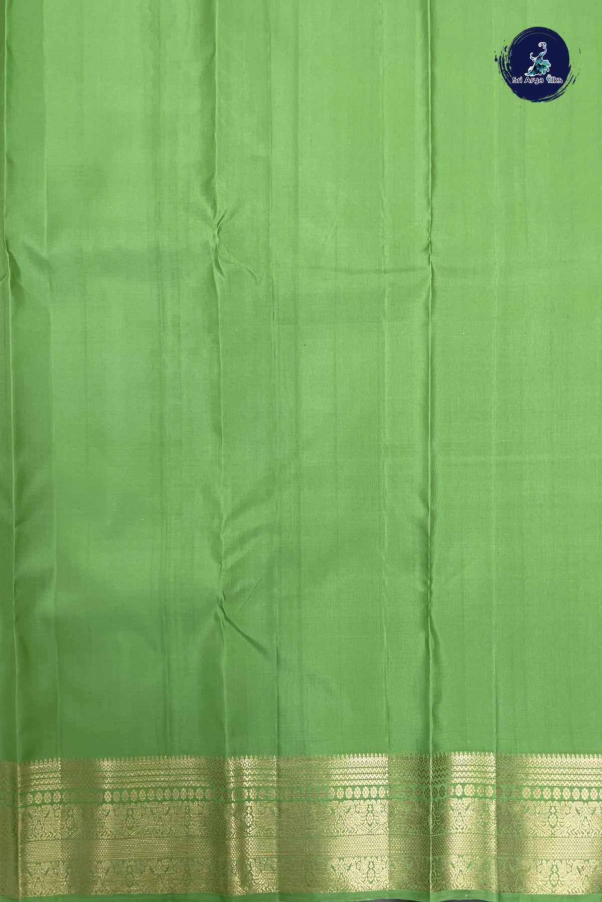 Pista Green Bridal Silk Saree With Zari Buttas Pattern