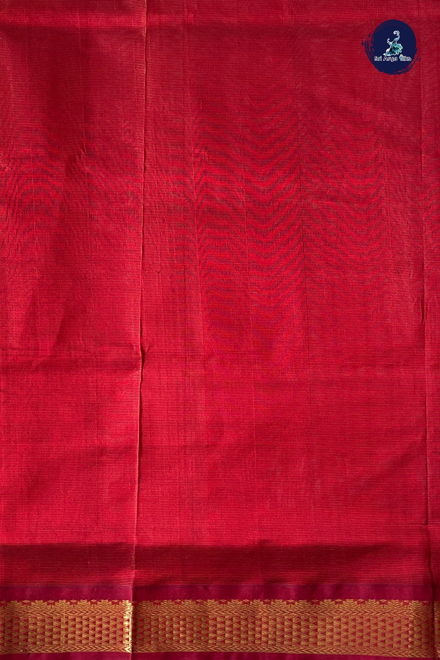 Elaichi Green Vaira Oosi Silk Cotton Saree With Vaira Oosi Pattern