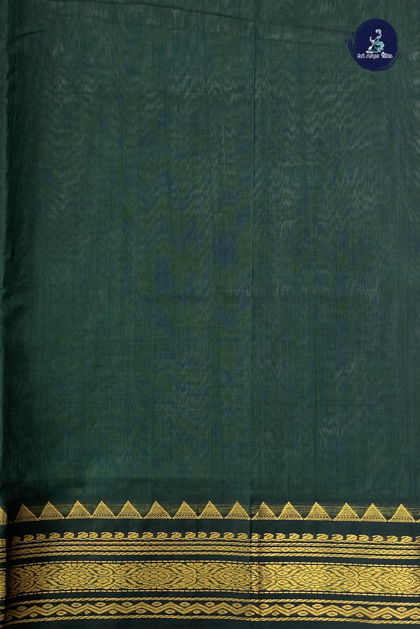 Beige Korvai Silk Cotton Saree With Zari Checked Pattern