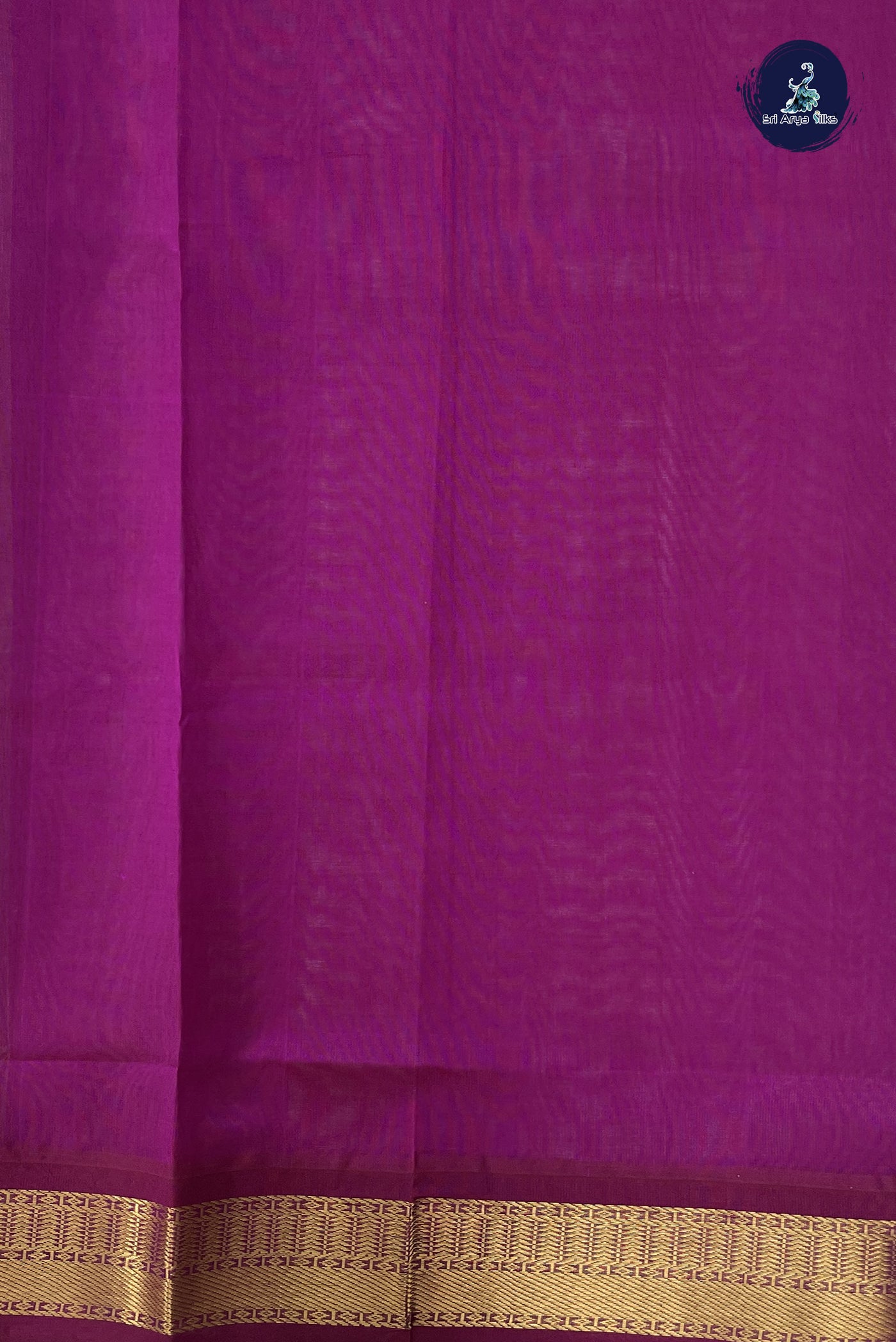 Silver Grey Korvai Silk Cotton Saree With Zari Checked Pattern