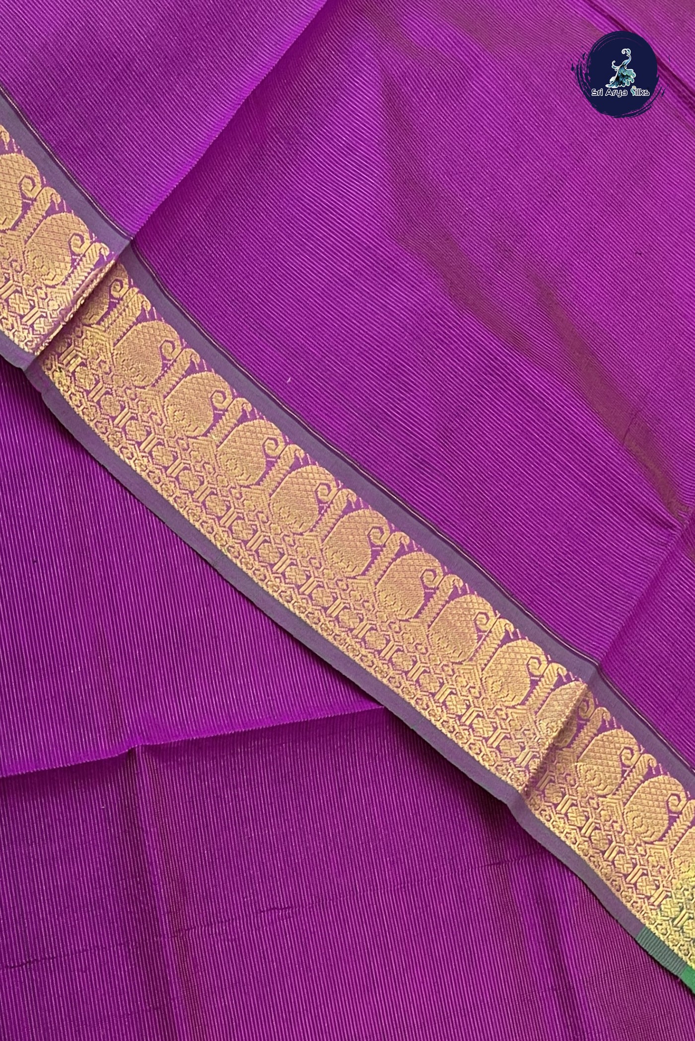 Vadamalli Vaira Oosi Silk Cotton Saree With Vaira Oosi Pattern