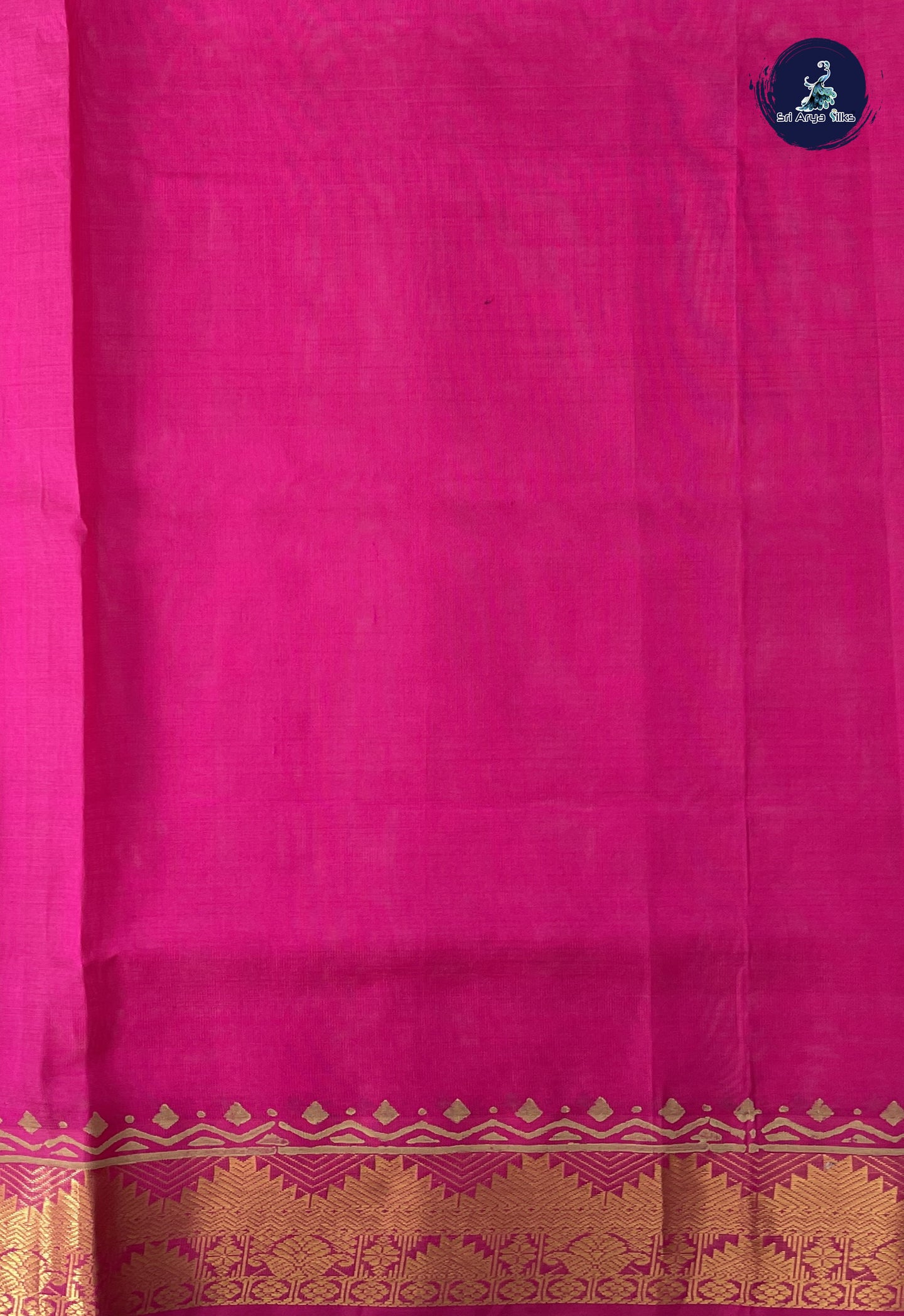 Dual Tone Blue Printed Saree With Printed Pattern