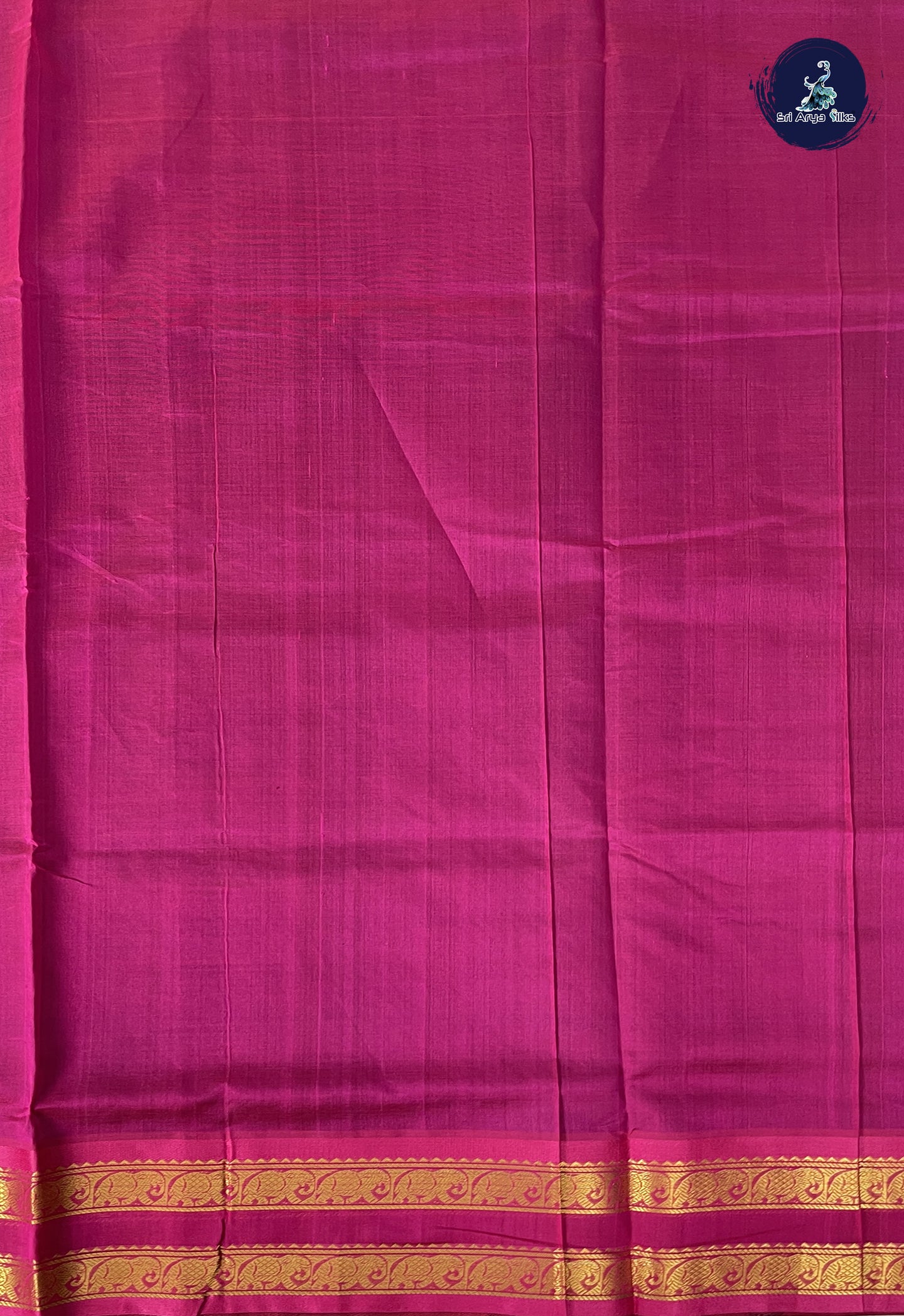 Black Simple Silk Cotton Saree With Zari Buttas Pattern
