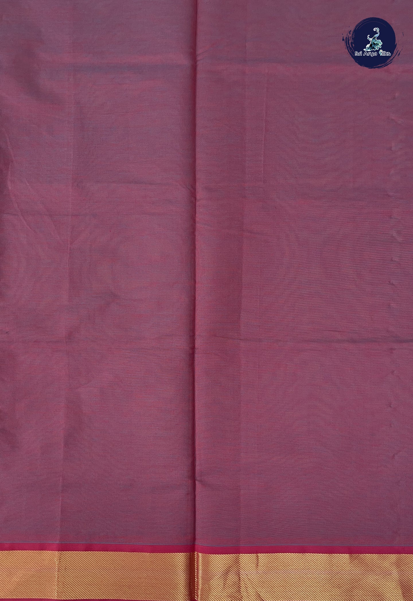 Light Green Semi Silk Cotton Saree With Plain Pattern