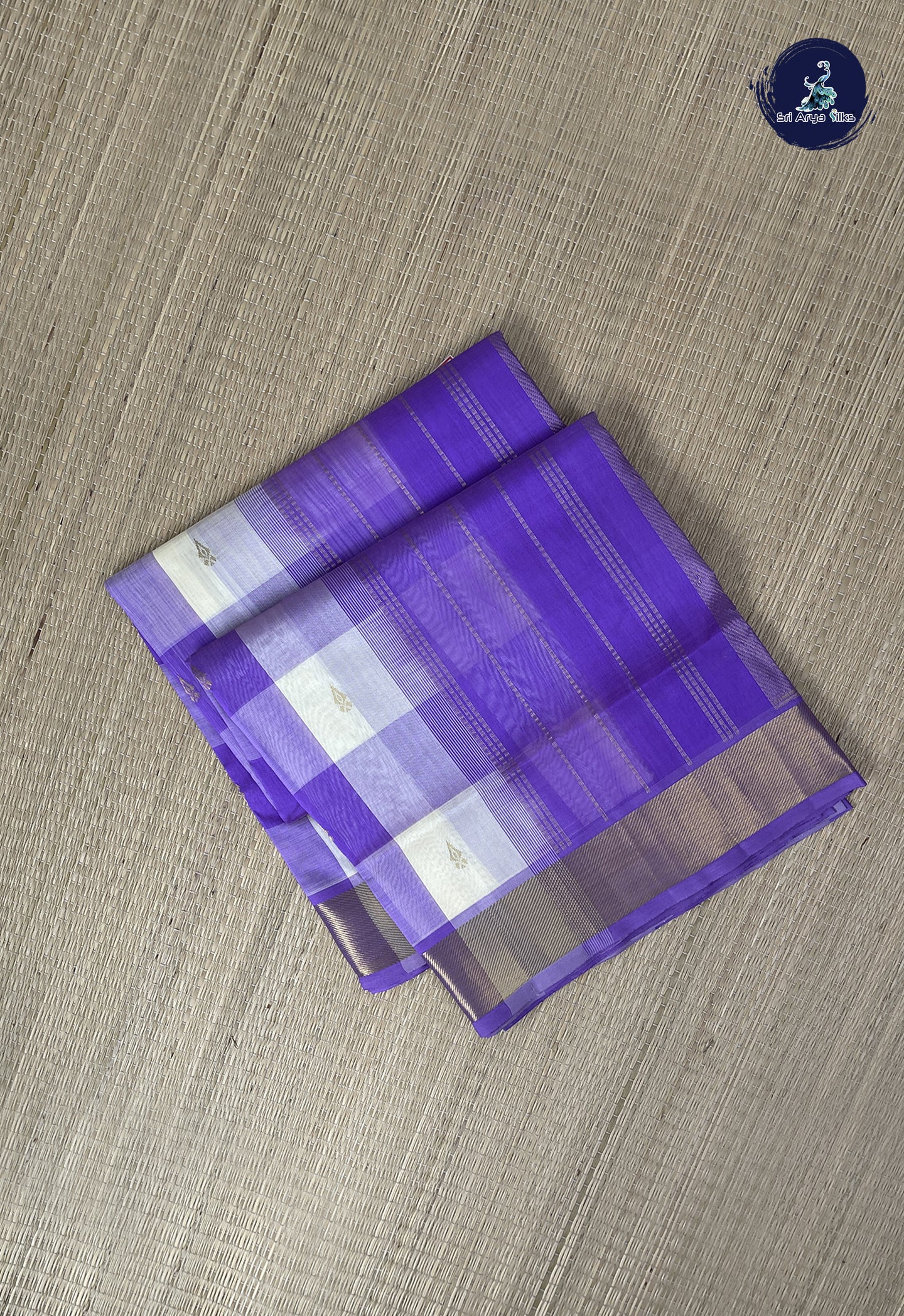 Multi Colour Checked Saree With Paalum Pazham Kattam Pattern