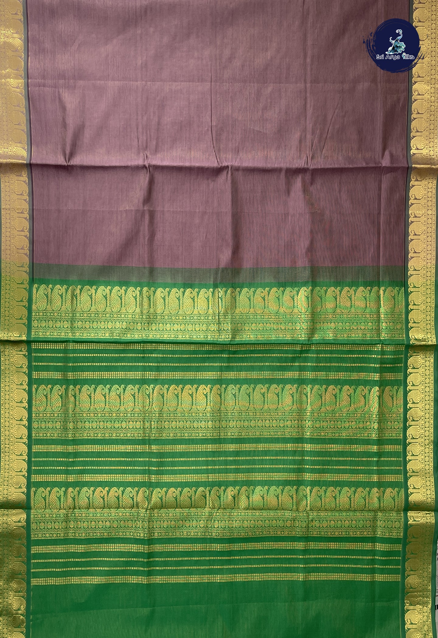 Snuf Kanchi Semi Silk Cotton Saree With Vaira Oosi Pattern