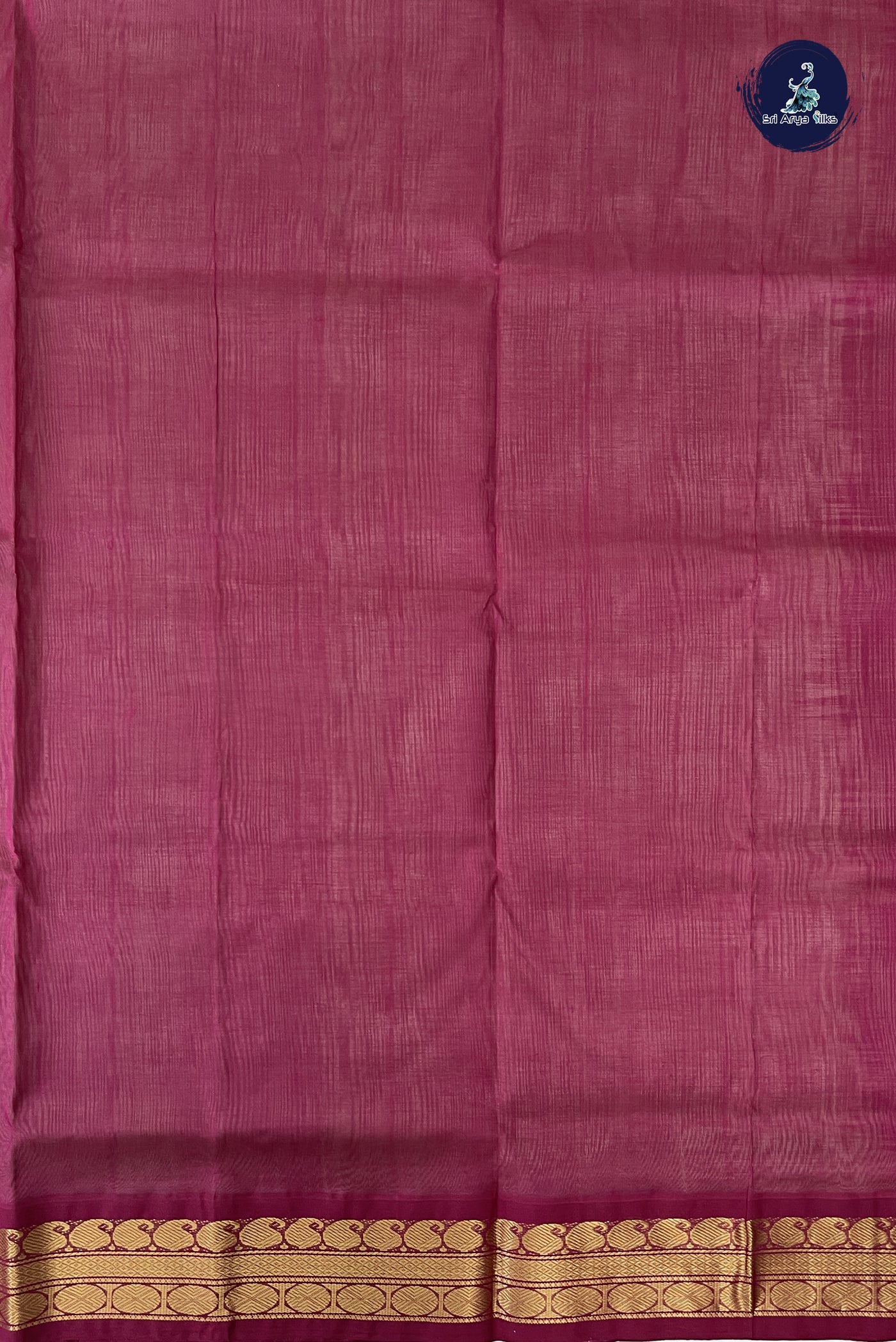 Elaichi Green Korvai Silk Cotton Saree With Plain Pattern