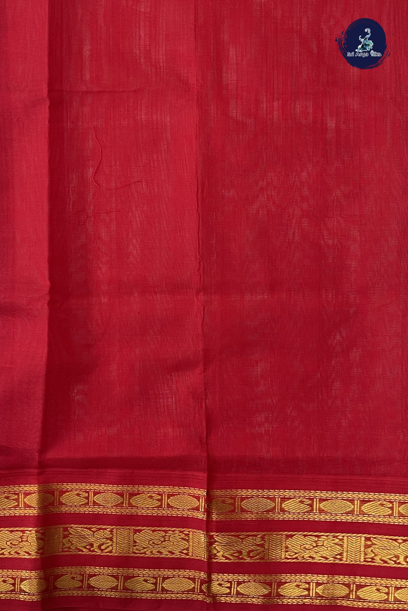 Greyish Lavender Korvai Silk Cotton Saree With Plain Pattern