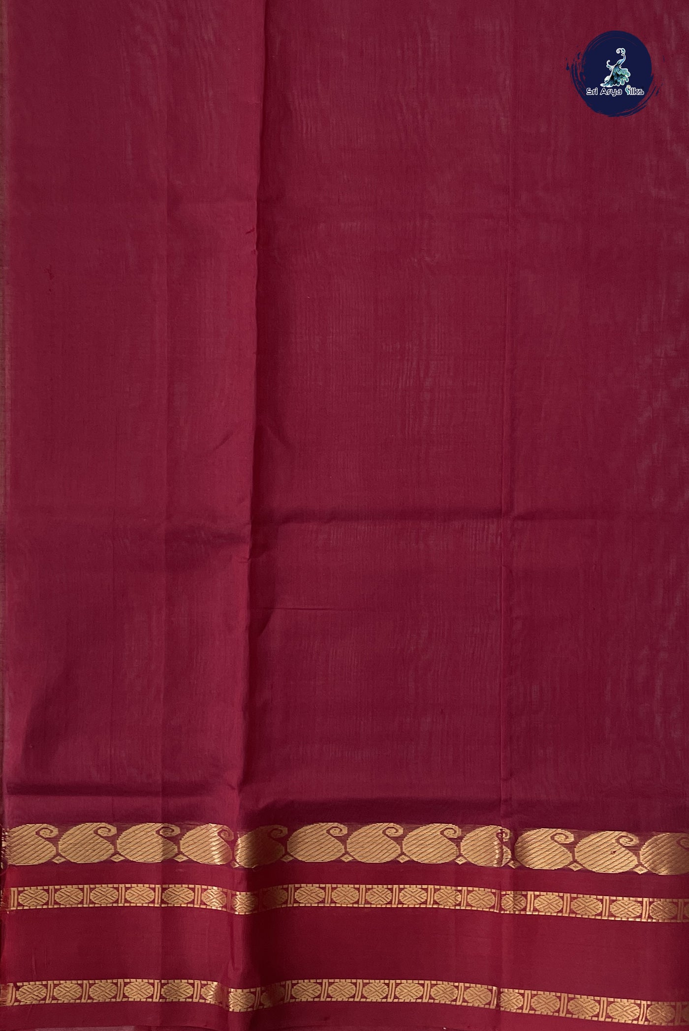 Off White Checked Saree With Zari Checked Pattern