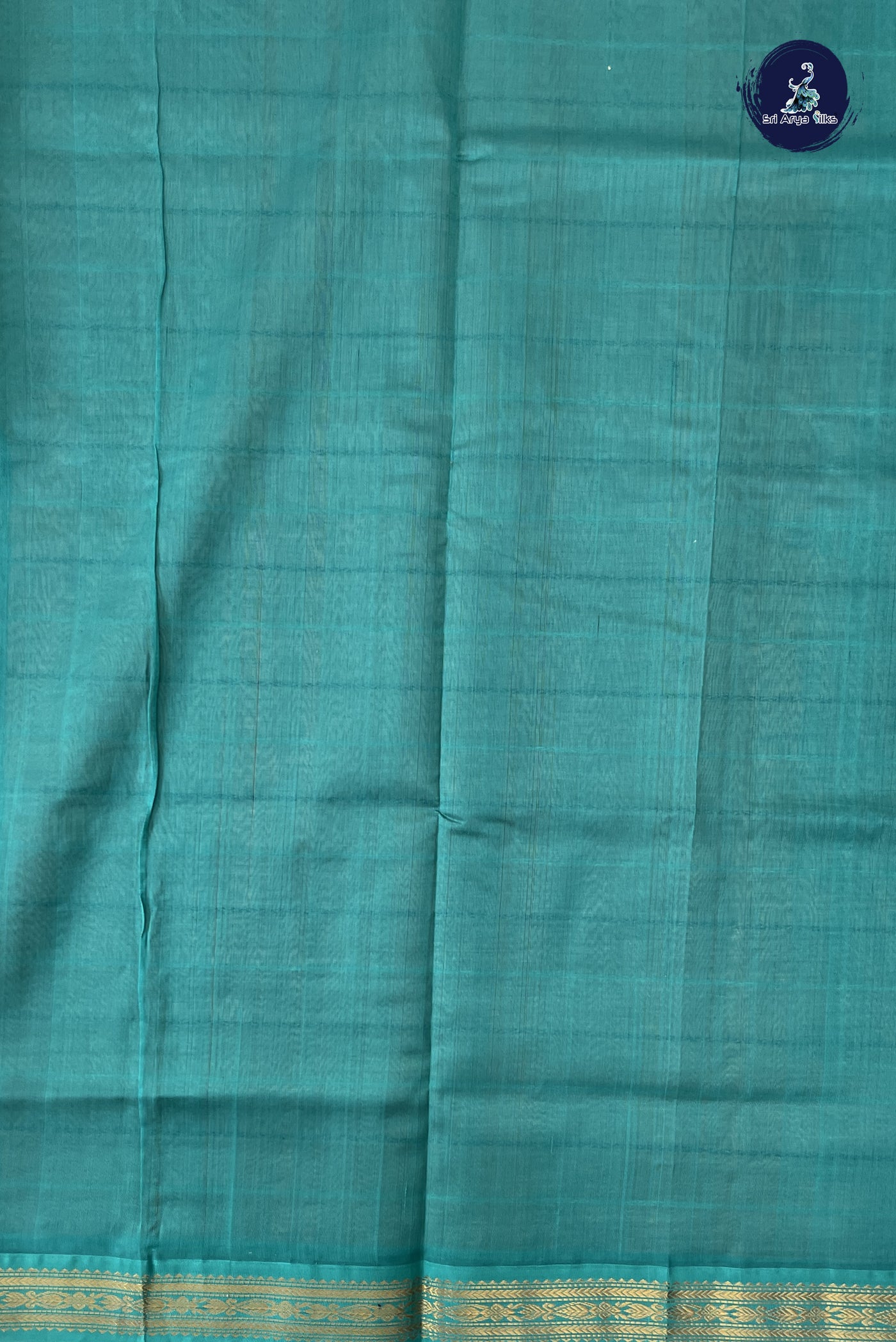Beige Korvai Silk Cotton Saree With Veldhari Stripes Pattern