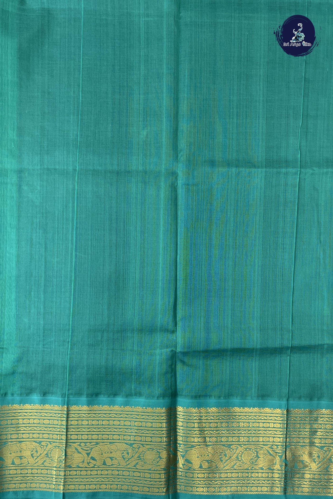 Jamun Korvai Silk Cotton Saree With Plain Pattern