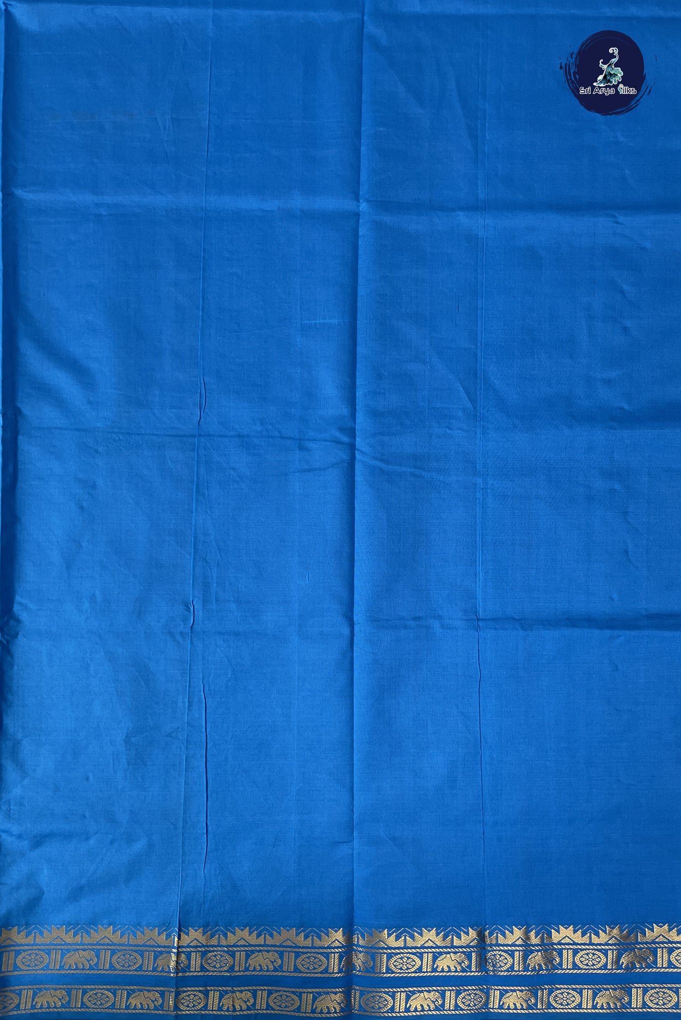 Dusty Pink Kanchi Semi Silk Cotton Saree With Plain Pattern