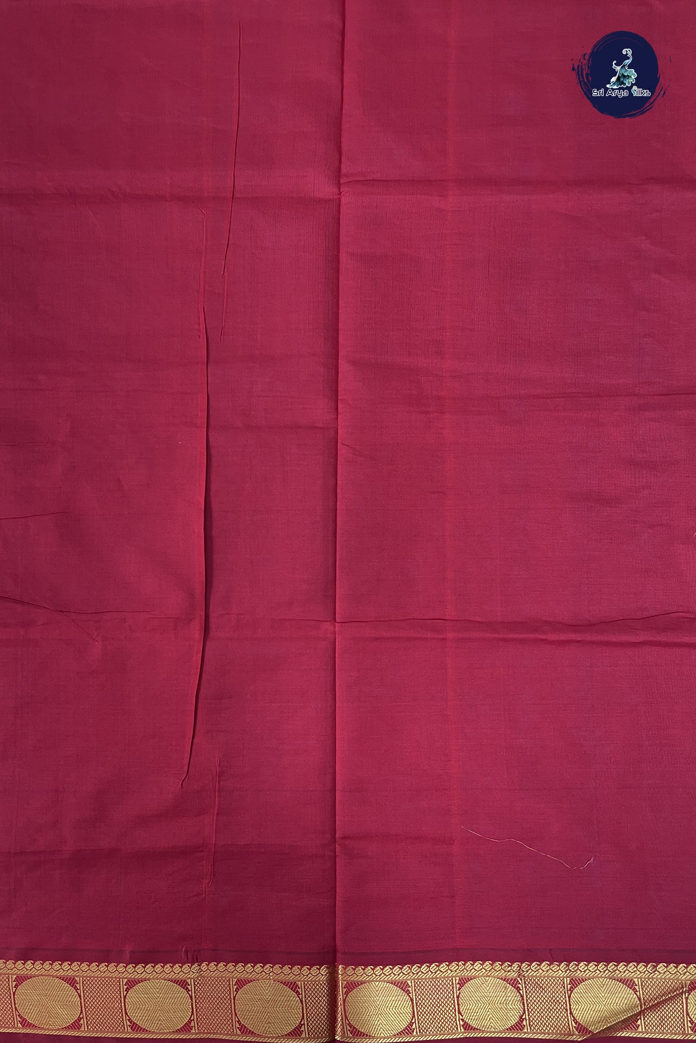 Copper Sulphate Blue Kanchi Semi Silk Cotton Saree With Checked Pattern