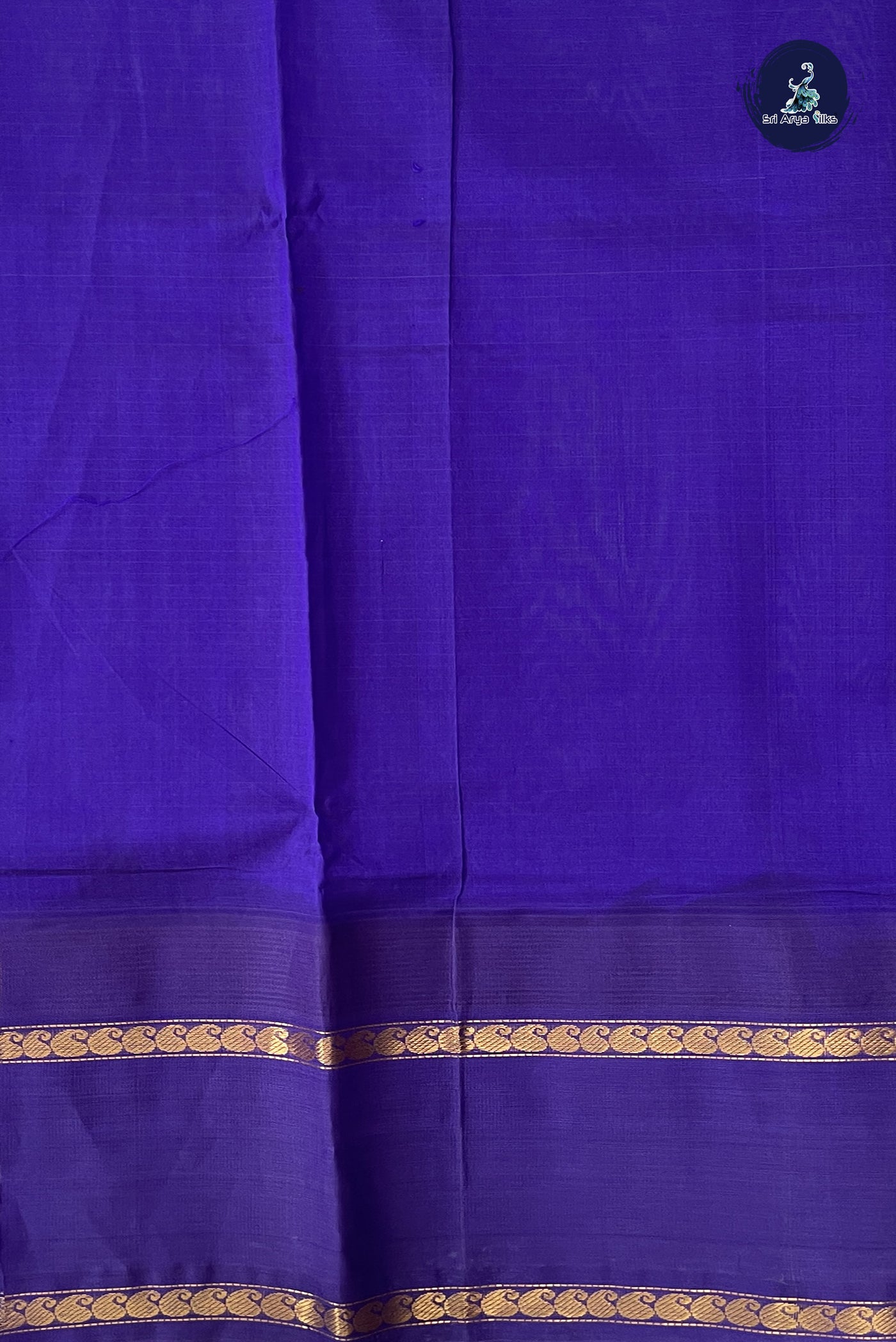 Peach Pink Checked Saree With Checked Pattern