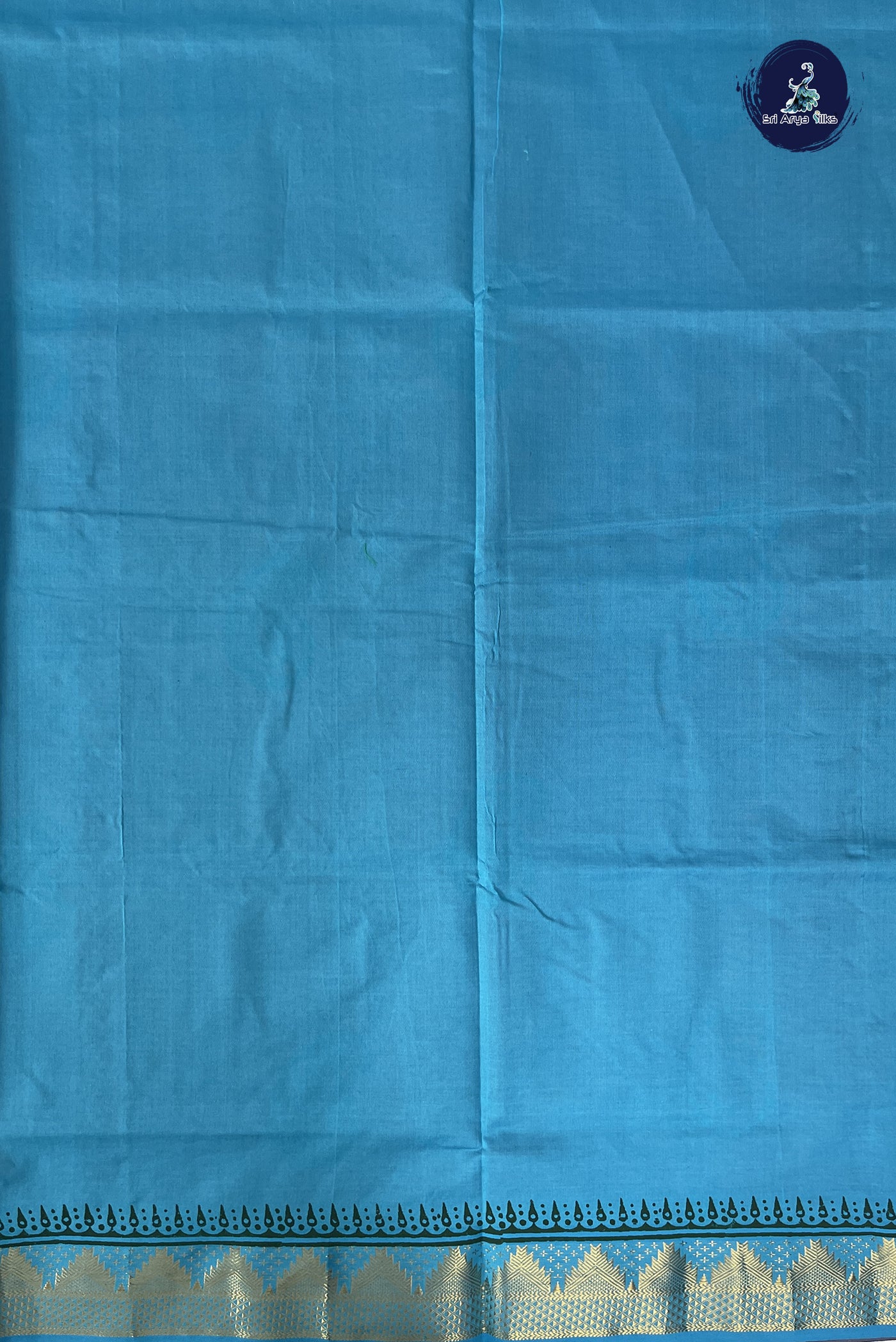 Reddish Orange Kanchi Semi Silk Cotton Saree With Printed Pattern