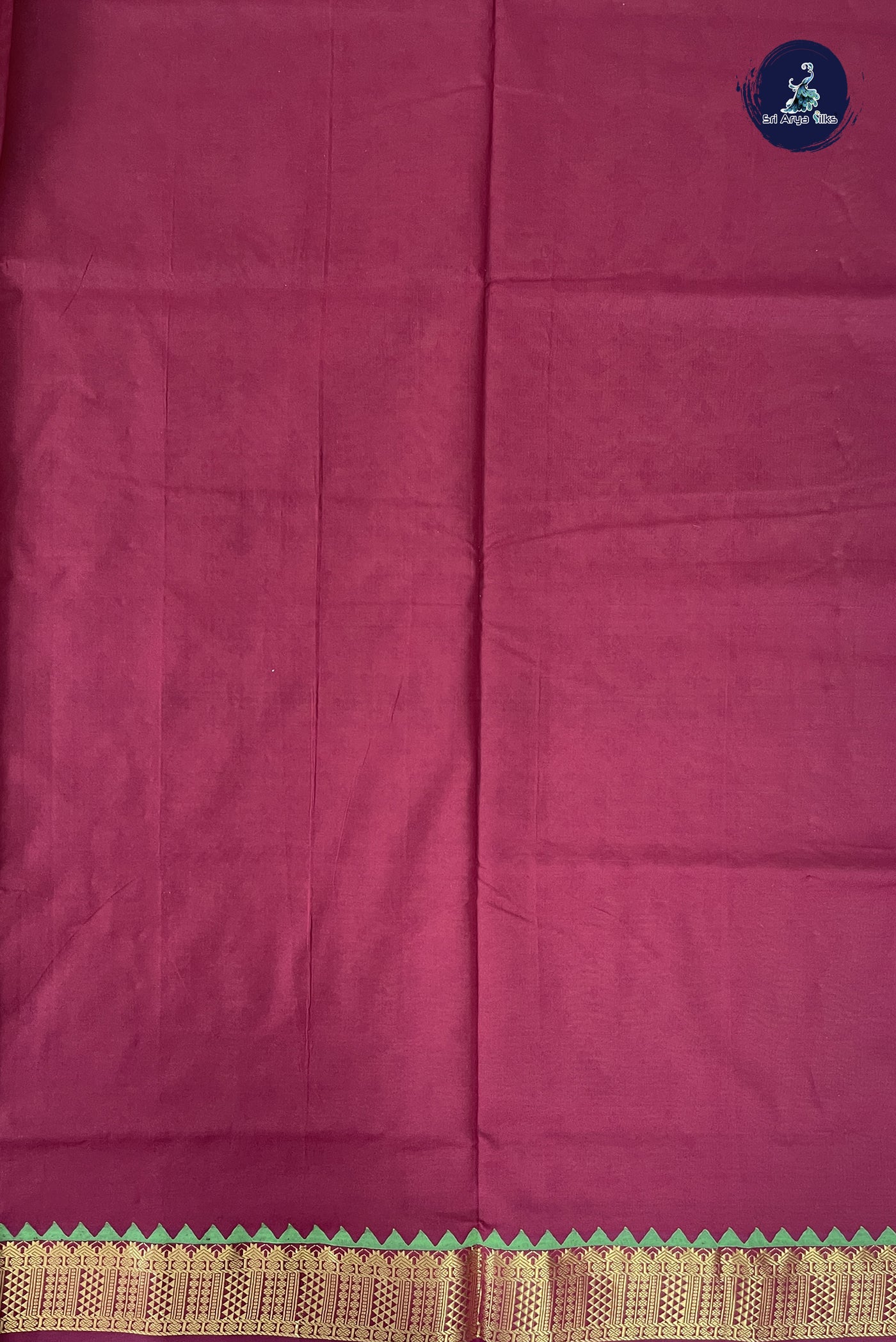 Light Green Kanchi Semi Silk Cotton Saree With Printed Pattern