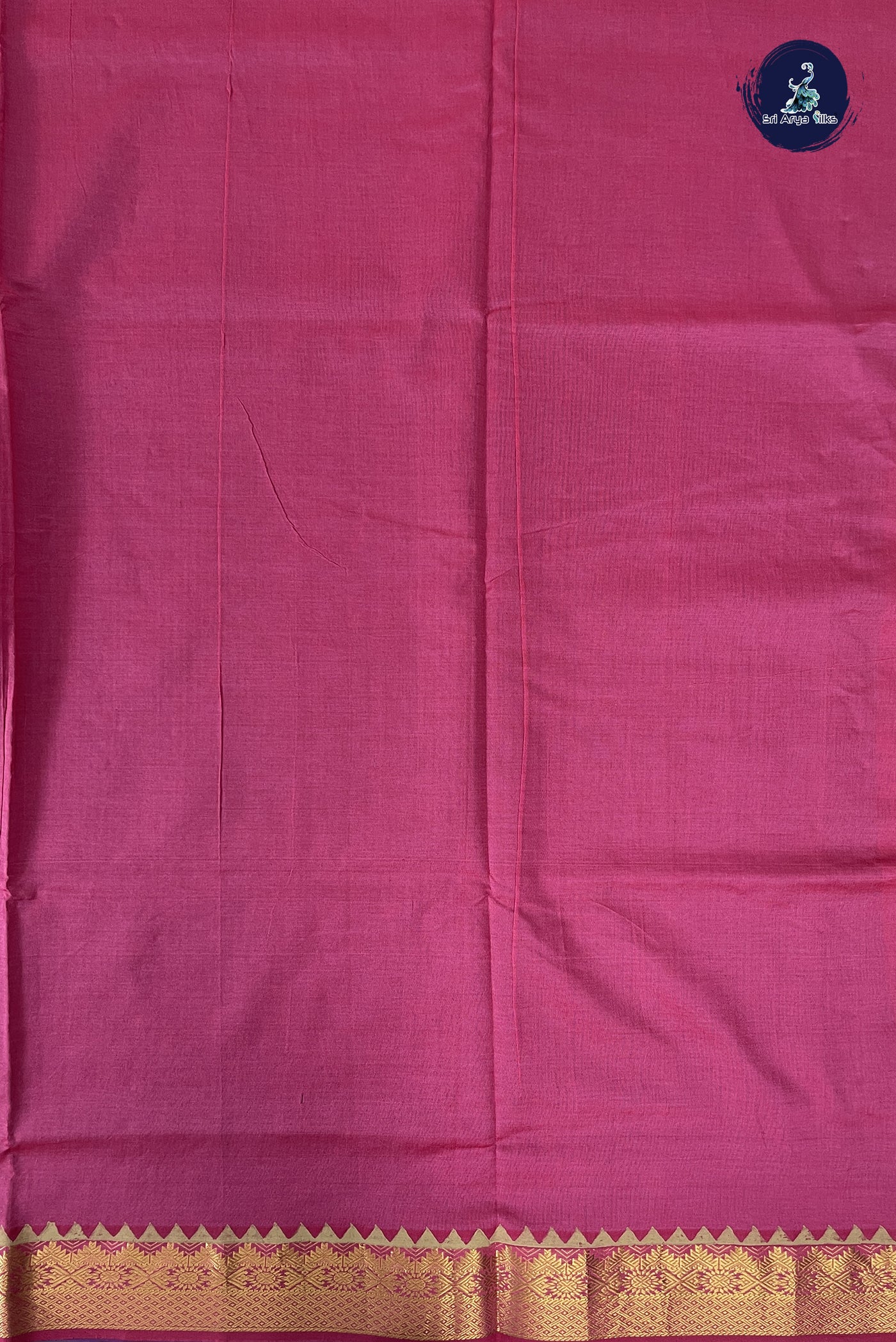 Lavender Kanchi Semi Silk Cotton Saree With Printed Pattern