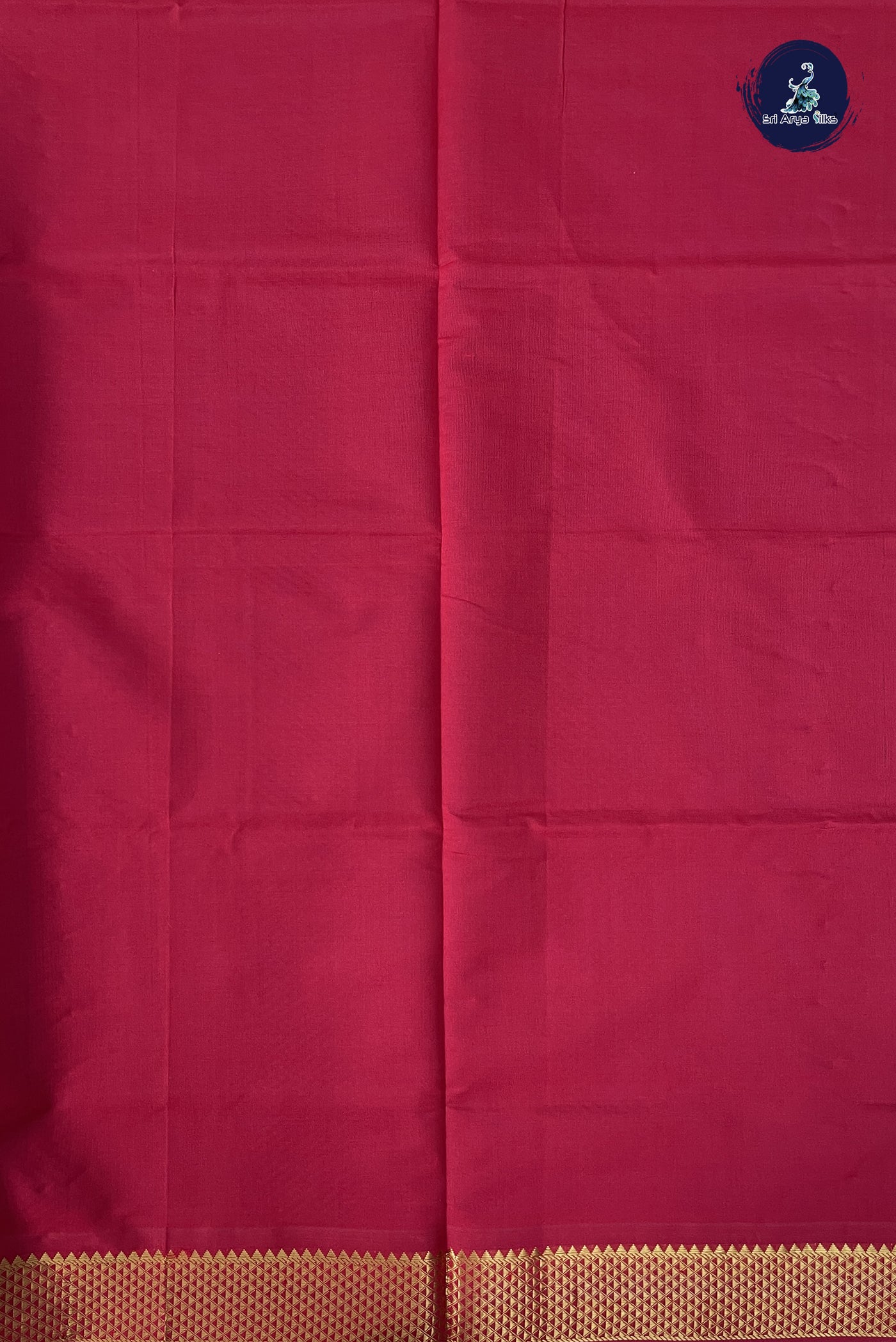 Dual Tone Violet Kanchi Semi Silk Cotton Saree With Plain Pattern