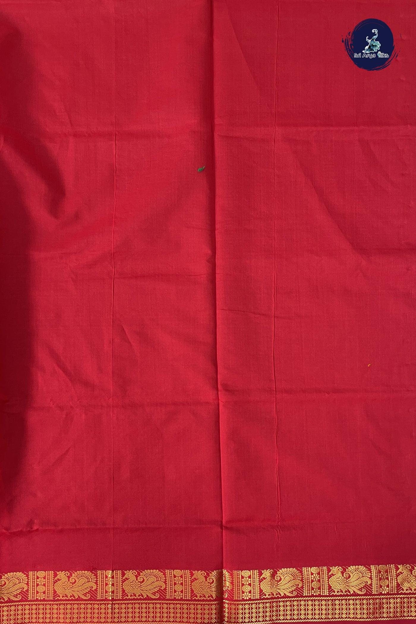 Dual Tone Brown Kanchi Semi Silk Cotton Saree With Checked Pattern