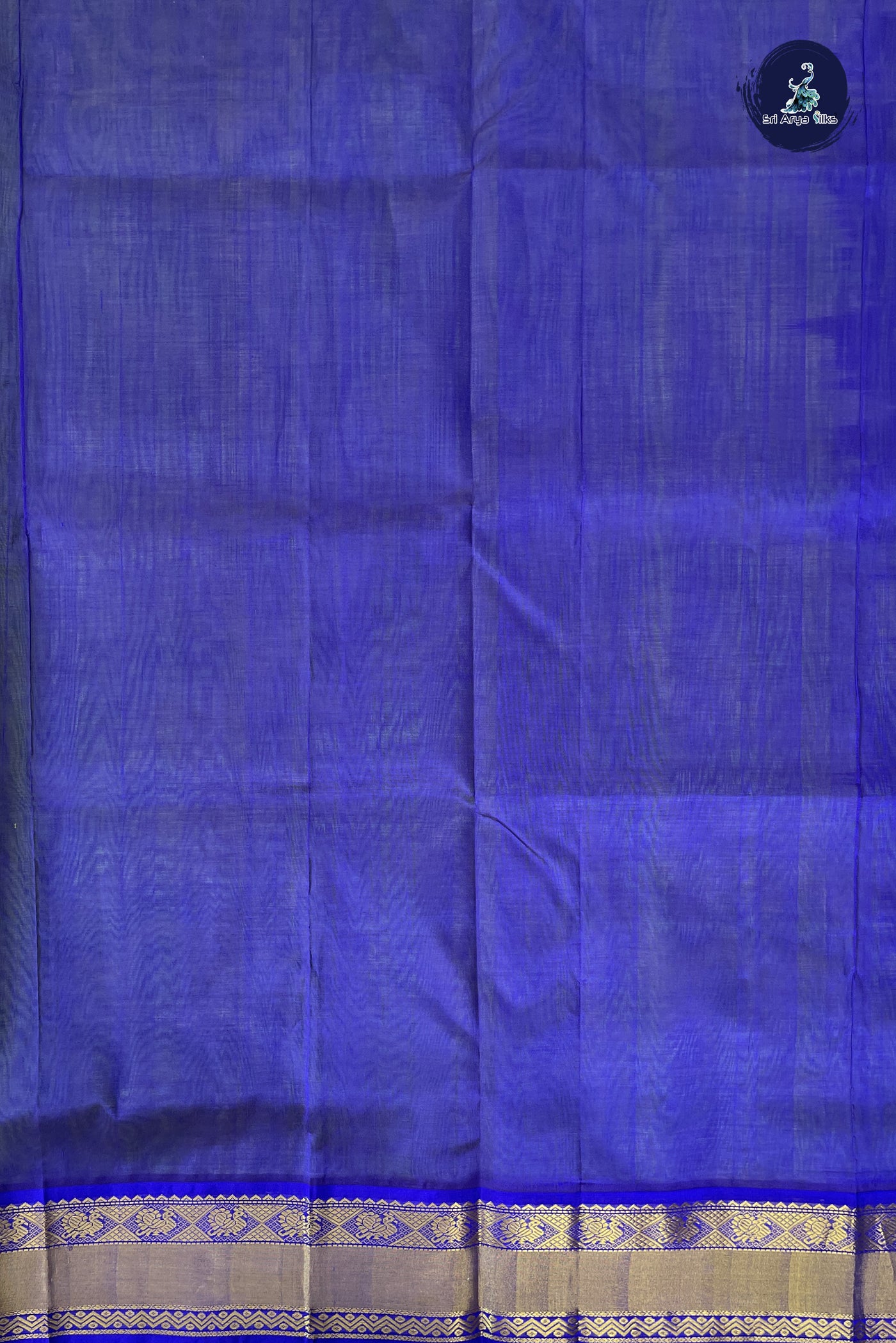 Flurocent Green Korvai Silk Cotton Saree With Zari Buttas Pattern