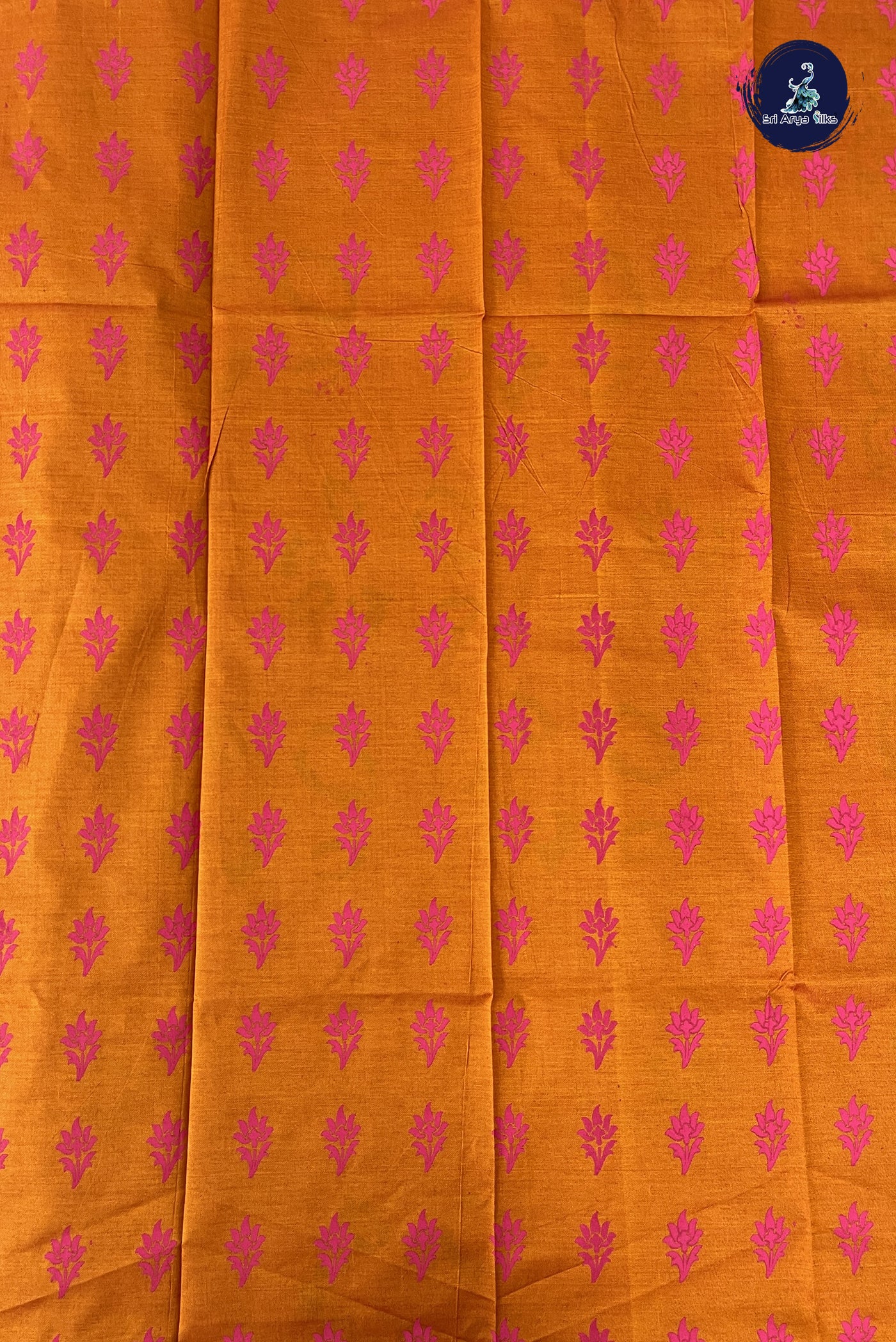 Vadamalli Kanchi Semi Silk Cotton Saree With Printed Pattern