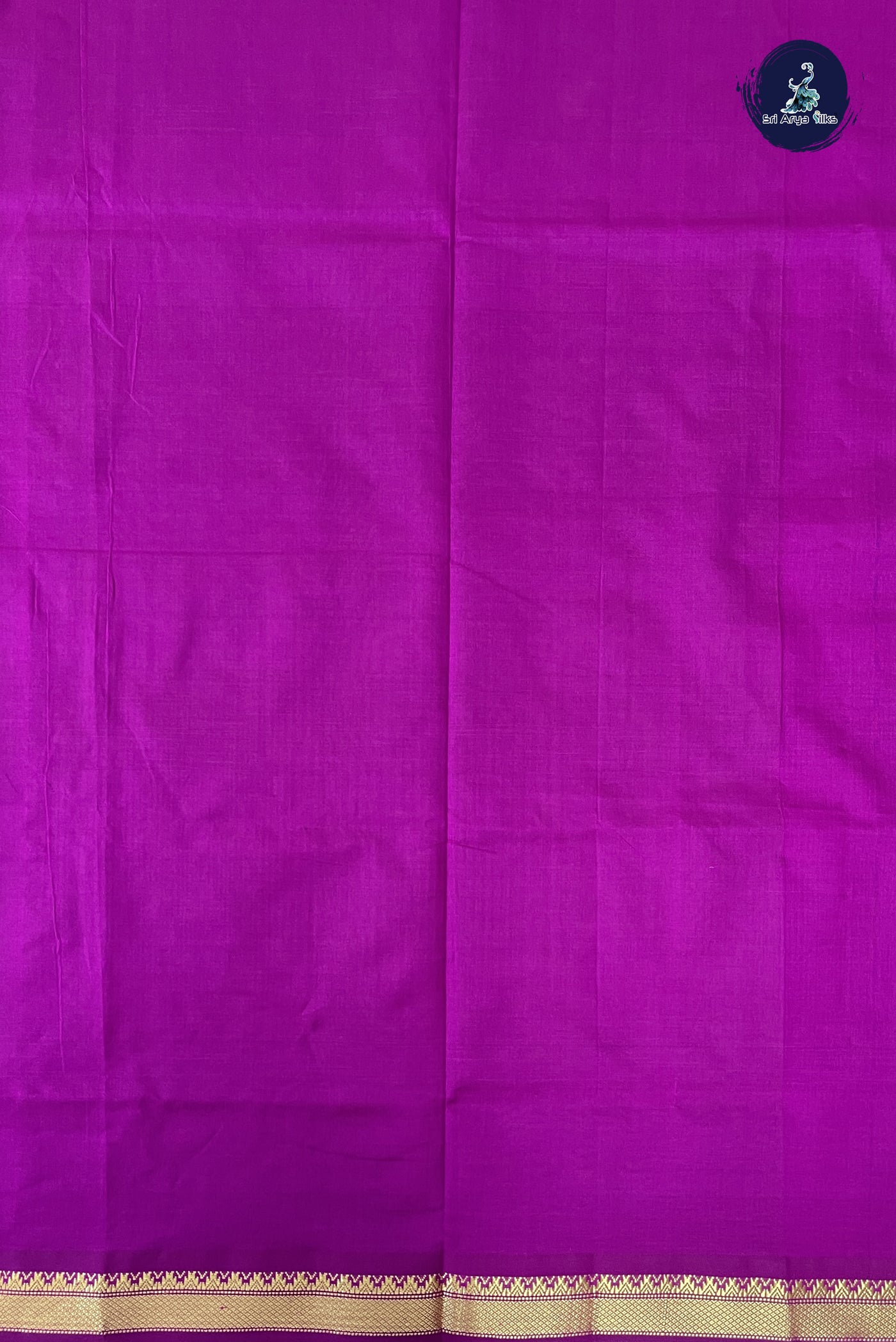 Pastel Shade Kanchi Semi Silk Cotton Saree With Plain Pattern